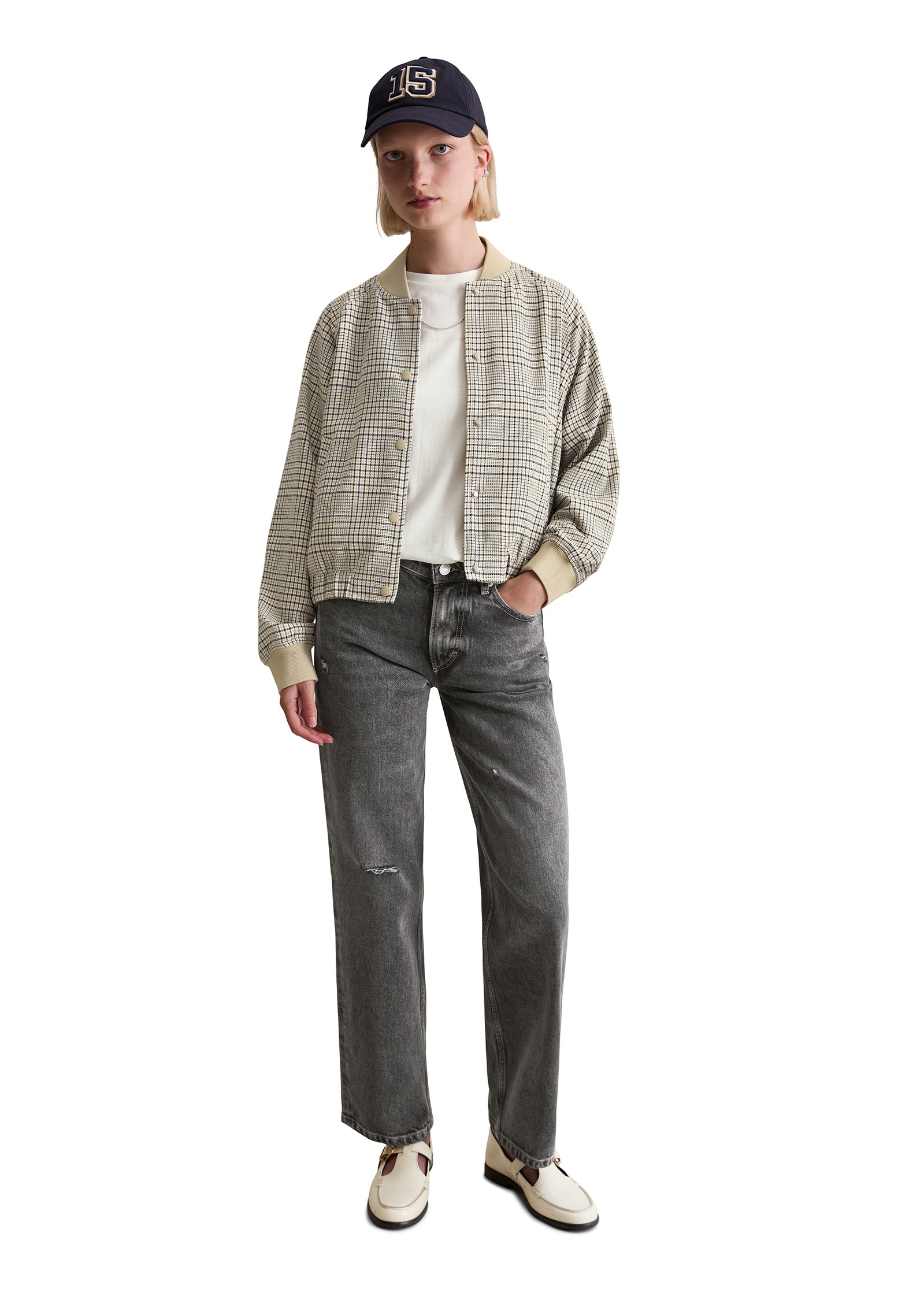 Marc O'Polo DENIM Outdoorjacke »mit recyceltem Polyester«