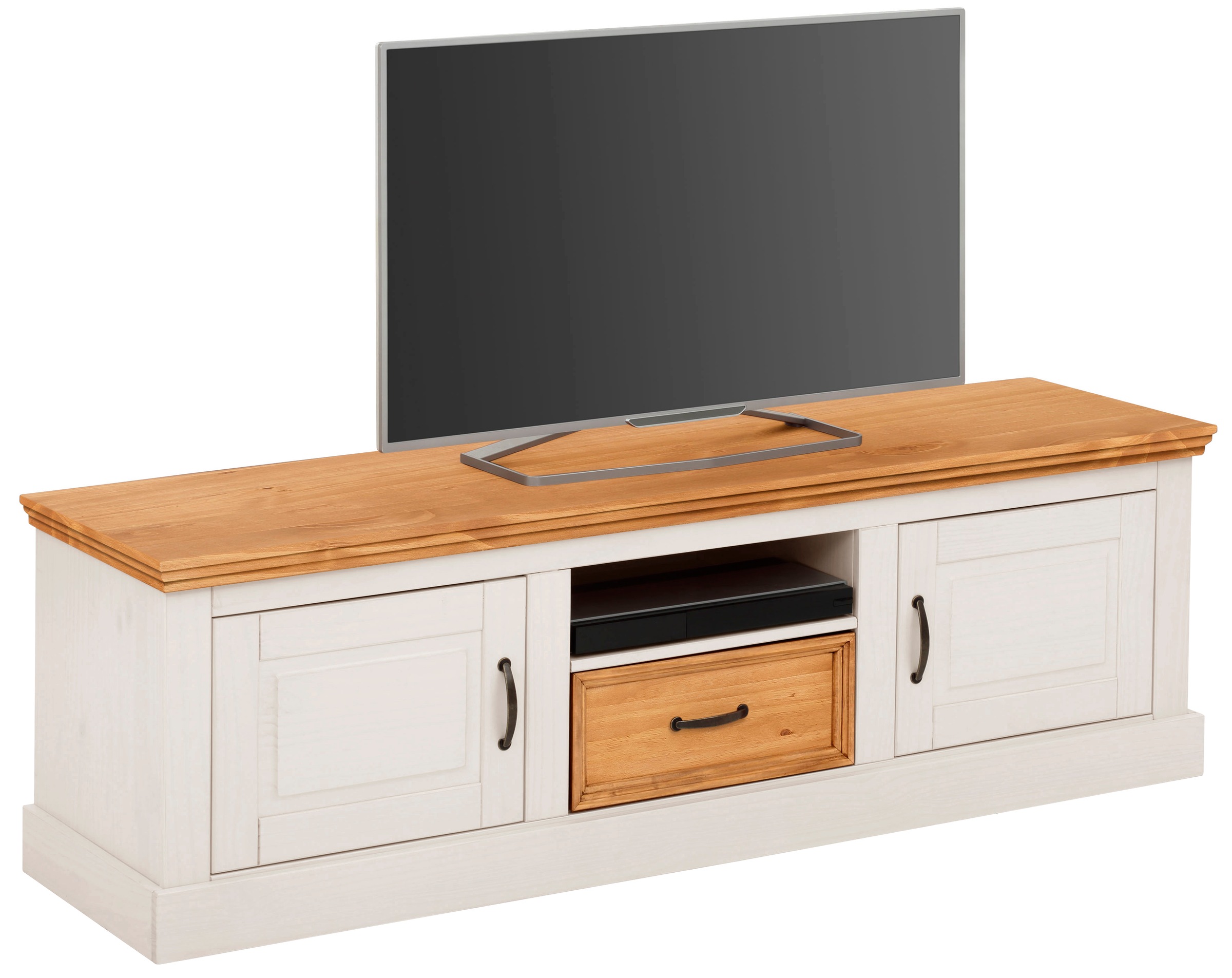 Home affaire Wohnwand "Selma" Set, 3 Stk. tlg. 2 Vitrinen und 1 Lowboard, a günstig online kaufen