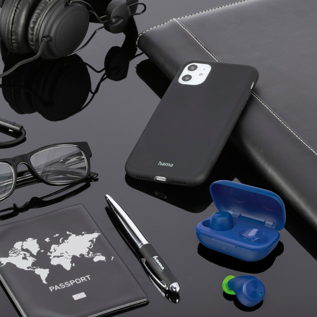 Hama Bluetooth-Kopfhörer »Bluetooth-Kopfhörer True Wireless In-Ear Sprachsteuerung«