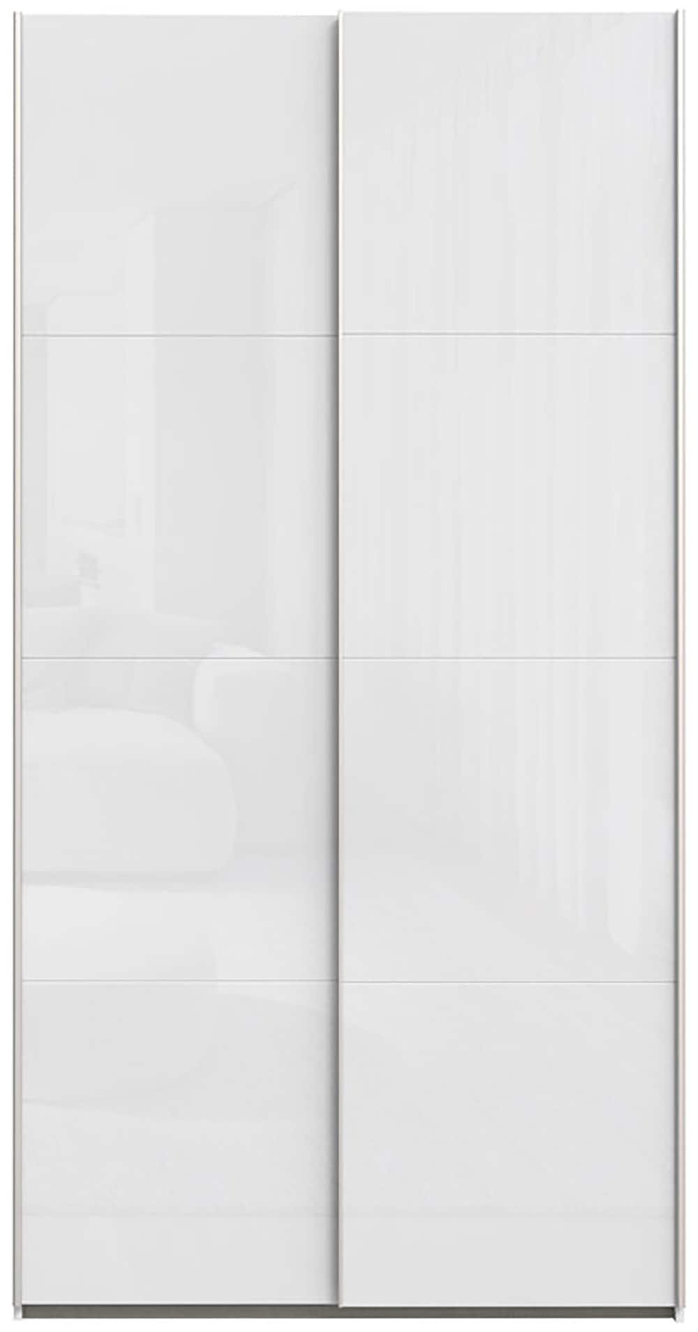 FORTE Schwebetürenschrank »Fittio, Made in Europe, 2 Schiebetüren, modernes Design«, Höhe 2,35 mtr, stehende Montage
