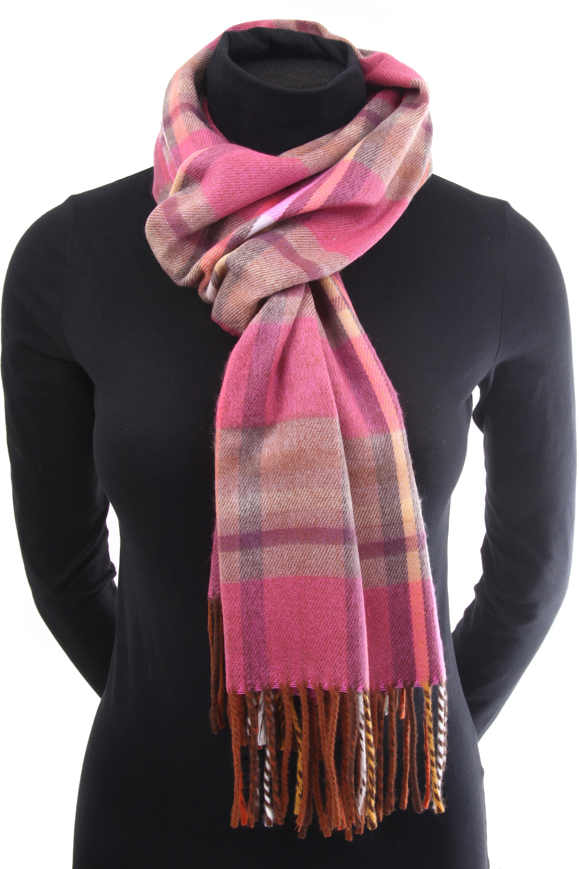 COLLEZIONE ALESSANDRO Modeschal »Cathleen«, kuschelweich mit Karomuster
