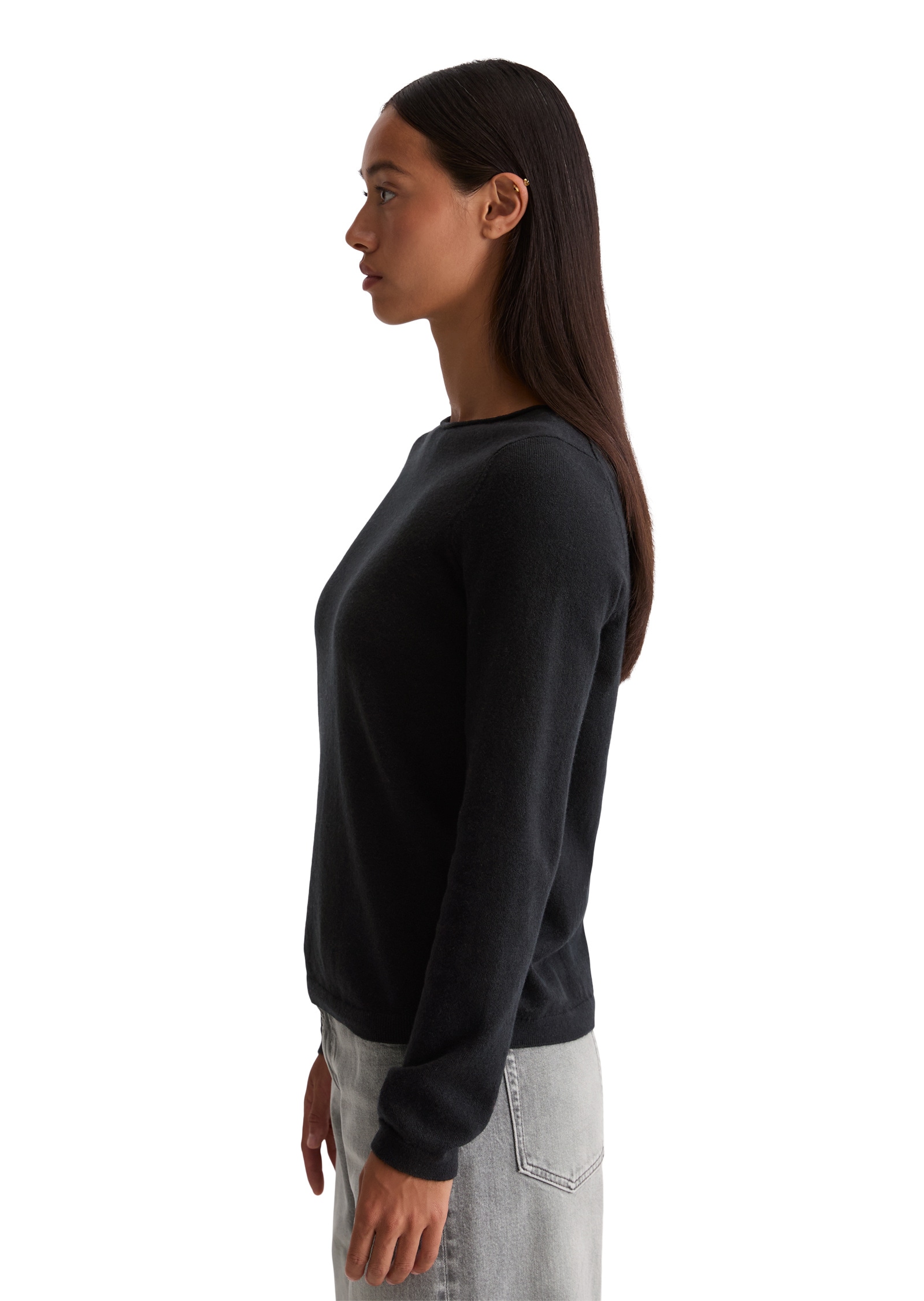 Marc O'Polo Strickpullover »aus softem Baumwolle-Schurwolle-Mix«