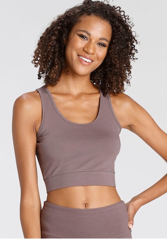 Sporttop »-Basic-Crop-Top«