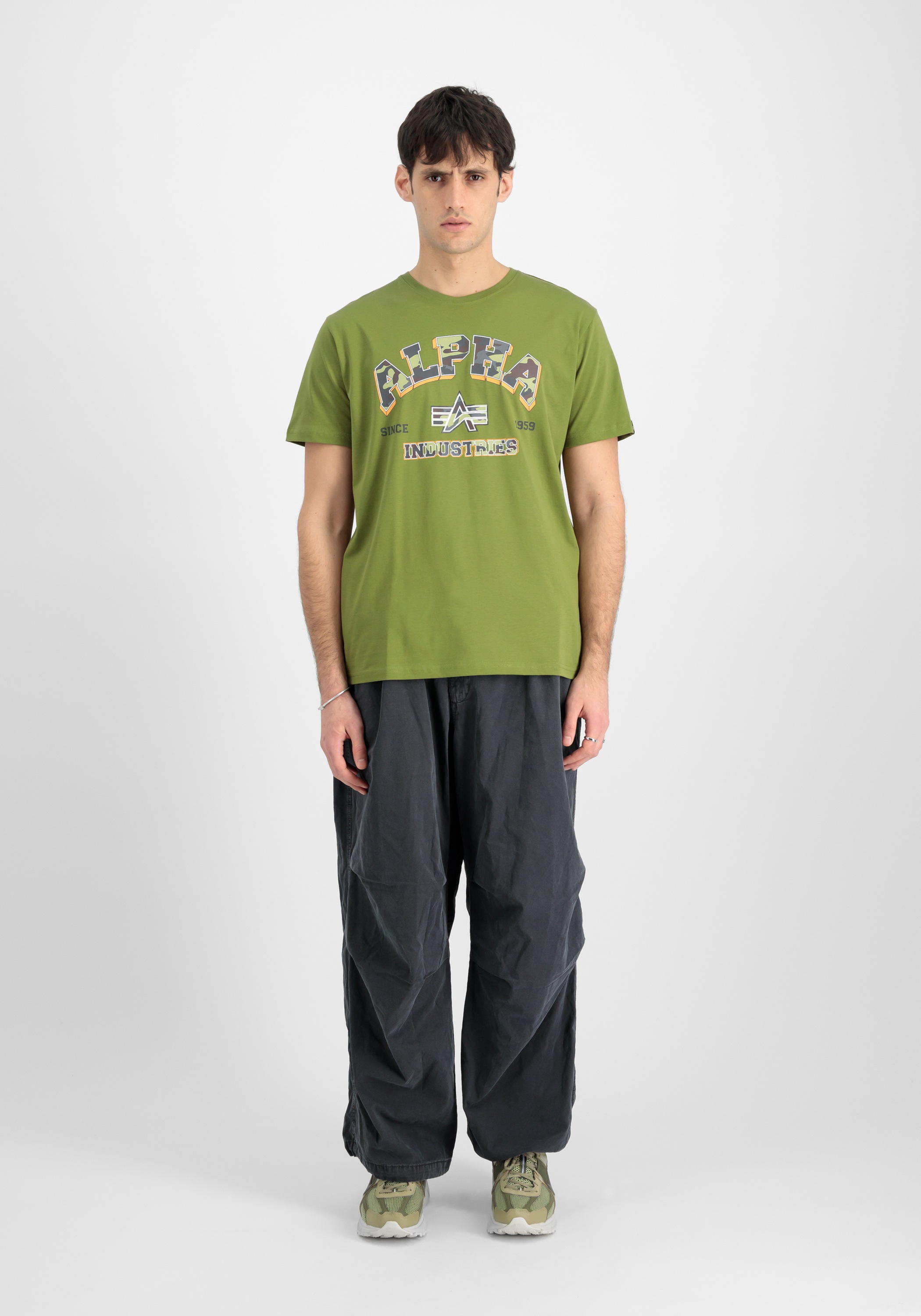 Alpha Industries T-Shirt "College Camo T-Shirt" günstig online kaufen