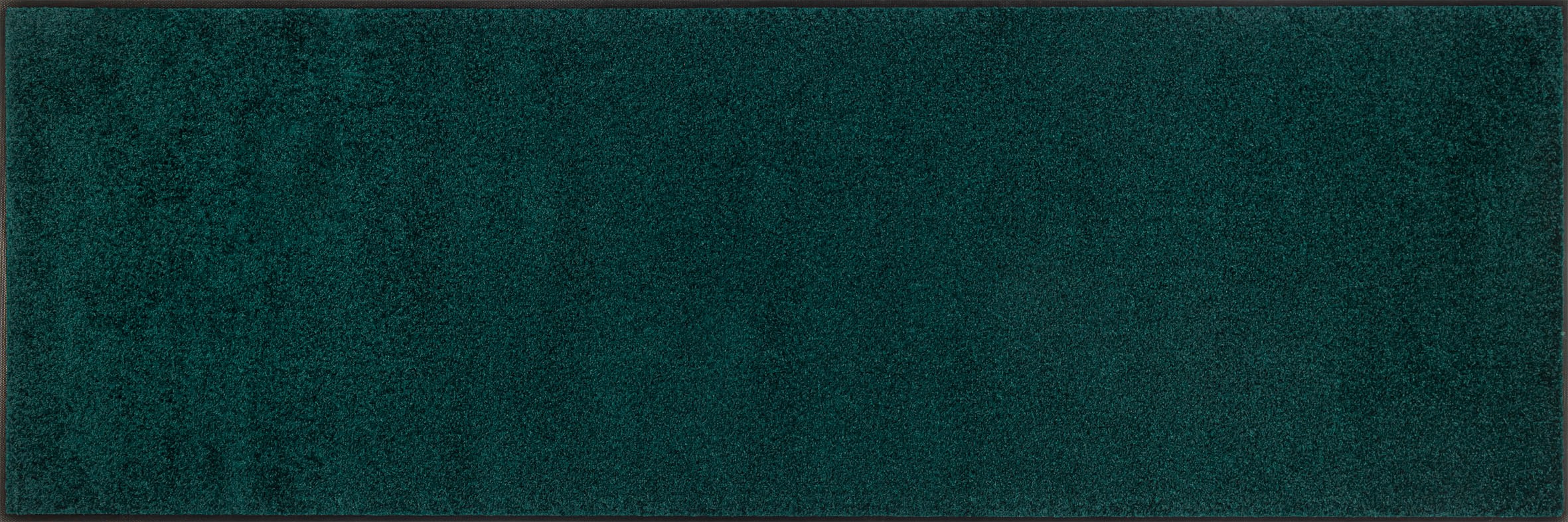 Fußmatte "Trend Uni, Schmutzfangmatte, waschbar", grün, B:60cm H:9mm L:180cm, Kunstfaser, WASH+DRY BY KLEEN-TEX, Teppiche, Fußmatte, rutschhemmend, In- und Outdoor geeignet, auch als Läufer erhältlich 2