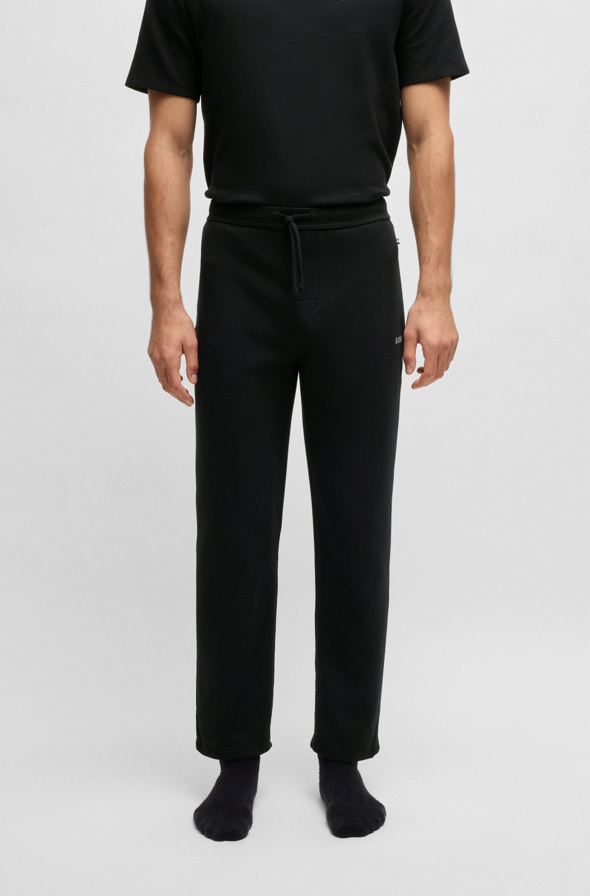 BOSS Pyjamahose "Waffle Pants" günstig online kaufen