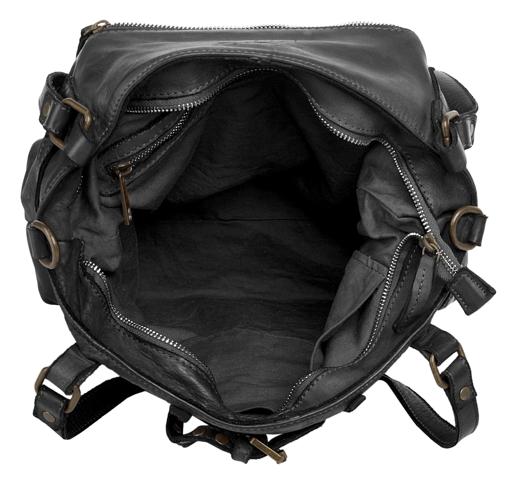 Samantha Look Shopper, echt Leder, Made in Italy