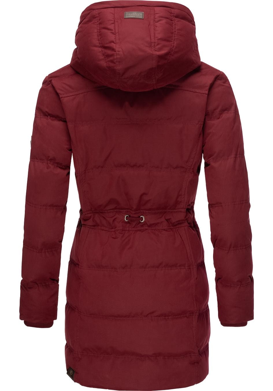 Ragwear Winterjacke »Ashani Puffy«, mit Kapuze, stylischer Winterparka mit gefütterter Kapuze
