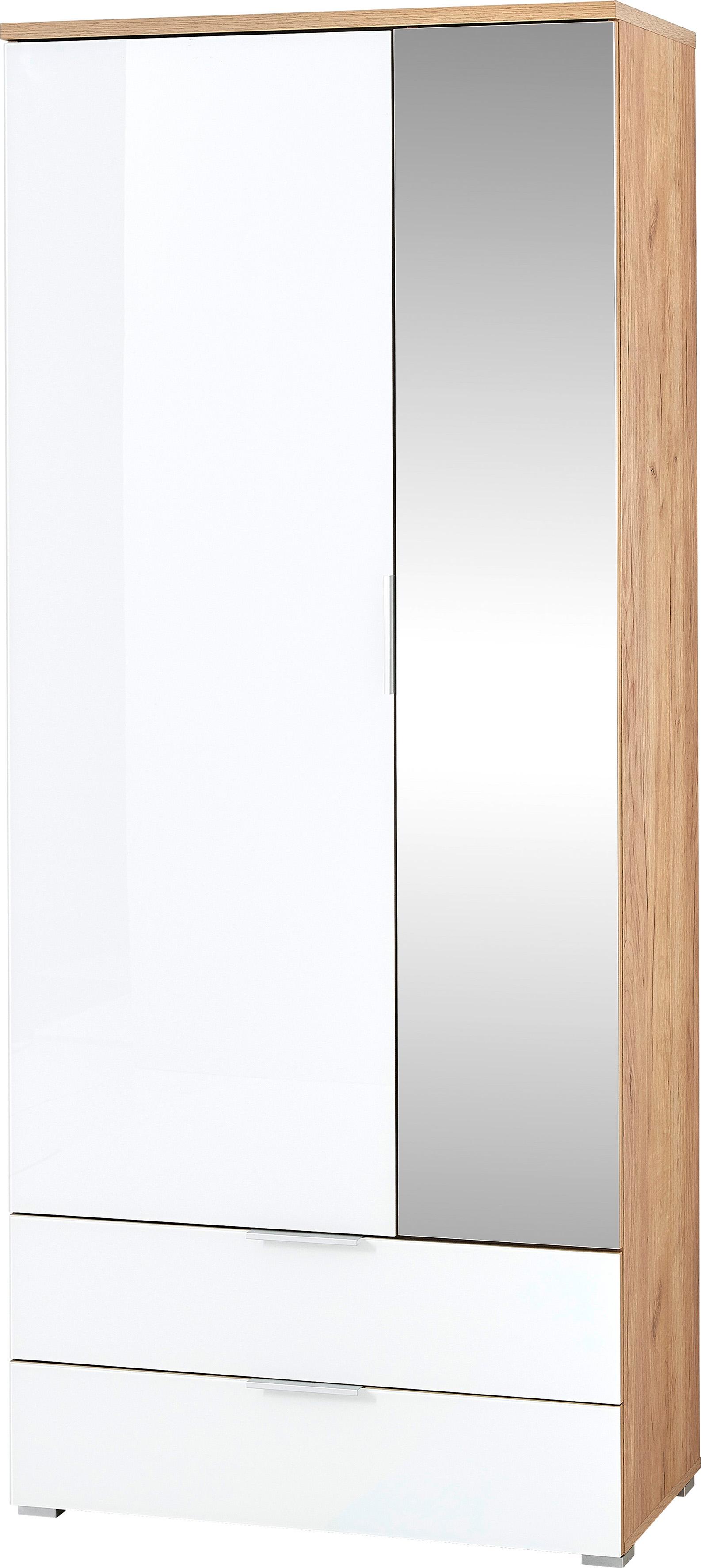 GERMANIA Garderobenschrank "Telde" Breite 84cm, Kleiderstange, verstellbare Böden, Made in Germany