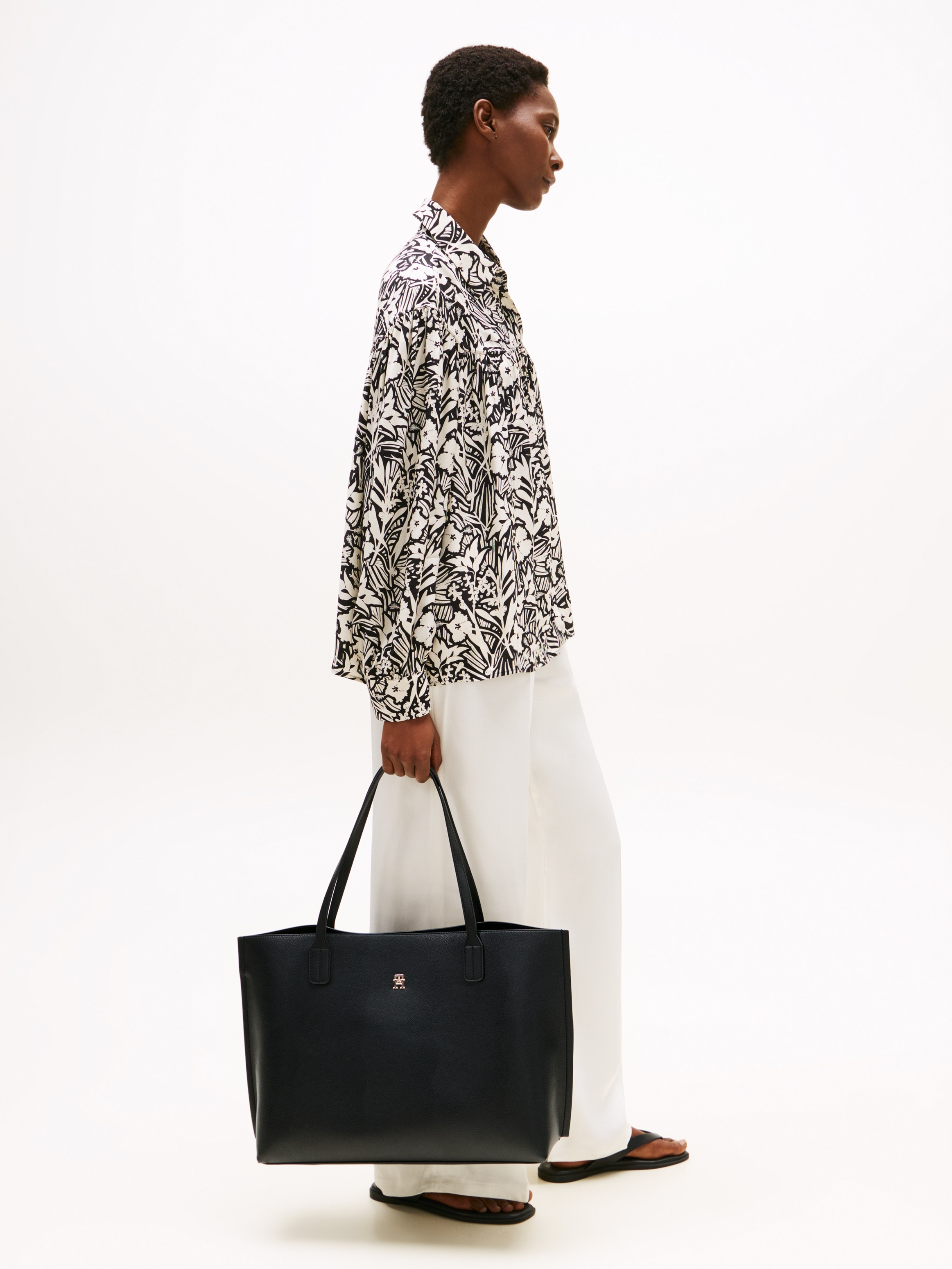Tommy Hilfiger Tragetasche "TH DISTINCT TOTE", Damen Umhängetasche, Schulte günstig online kaufen