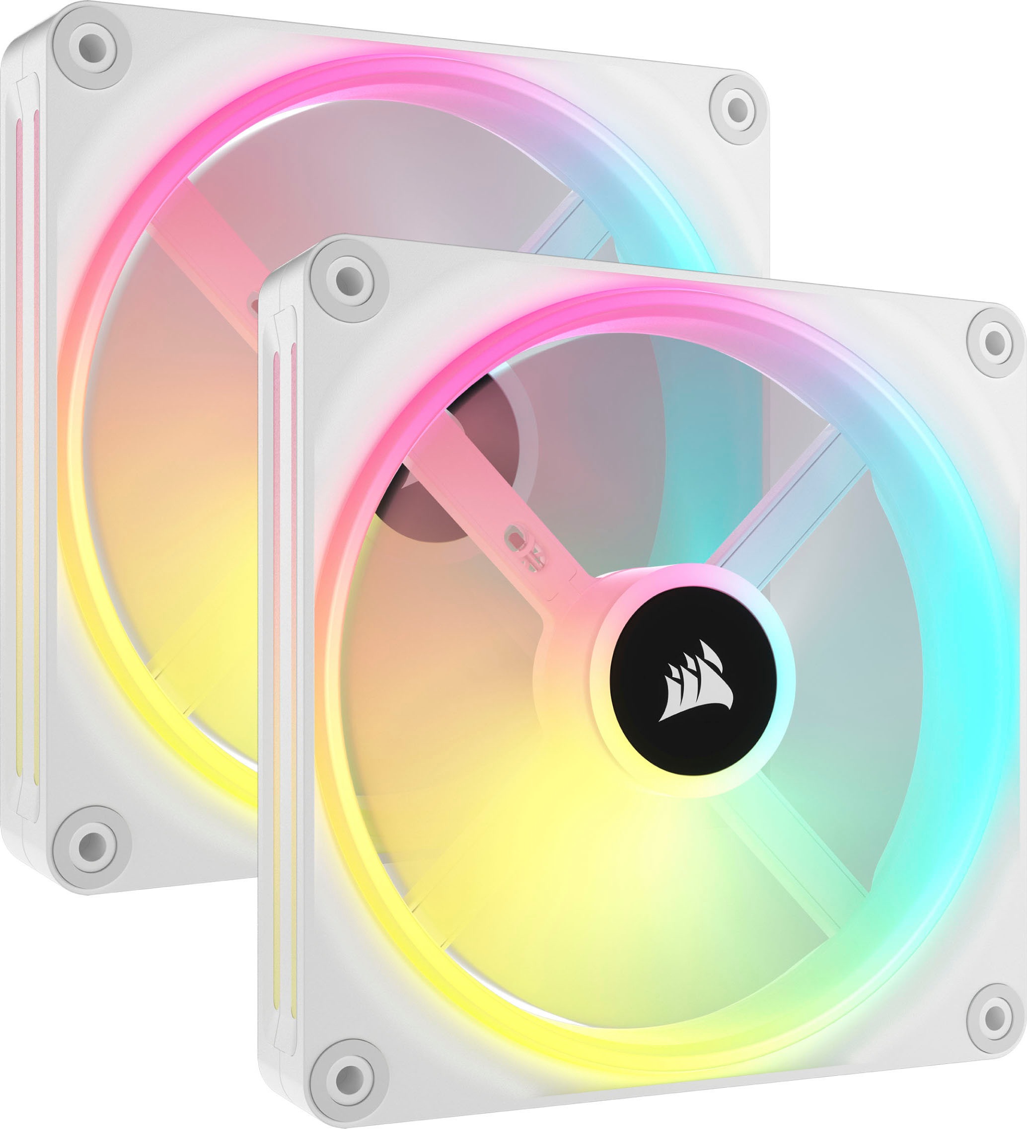 Gehäuselüfter »iCUE LINK QX140 RGB Starter-Kit«, (2 St.)