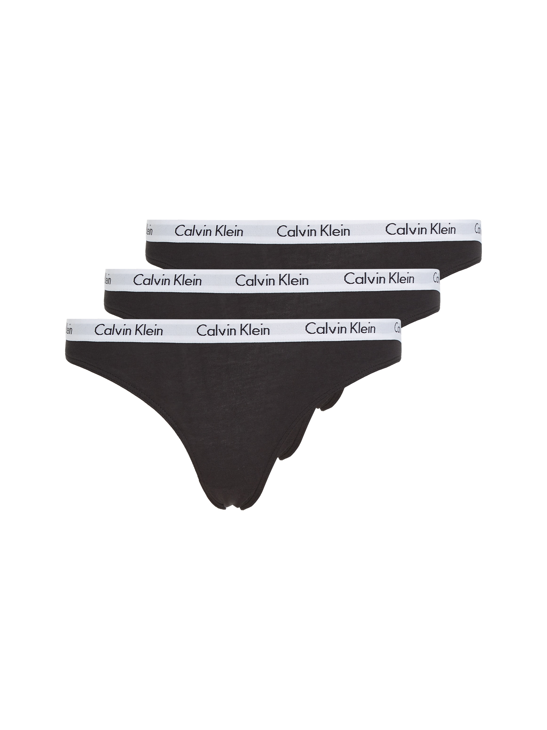 Calvin Klein Underwear Bikinislip »CAROUSEL«, (Packung, 3 St., 3er-Pack), mit Logobündchen