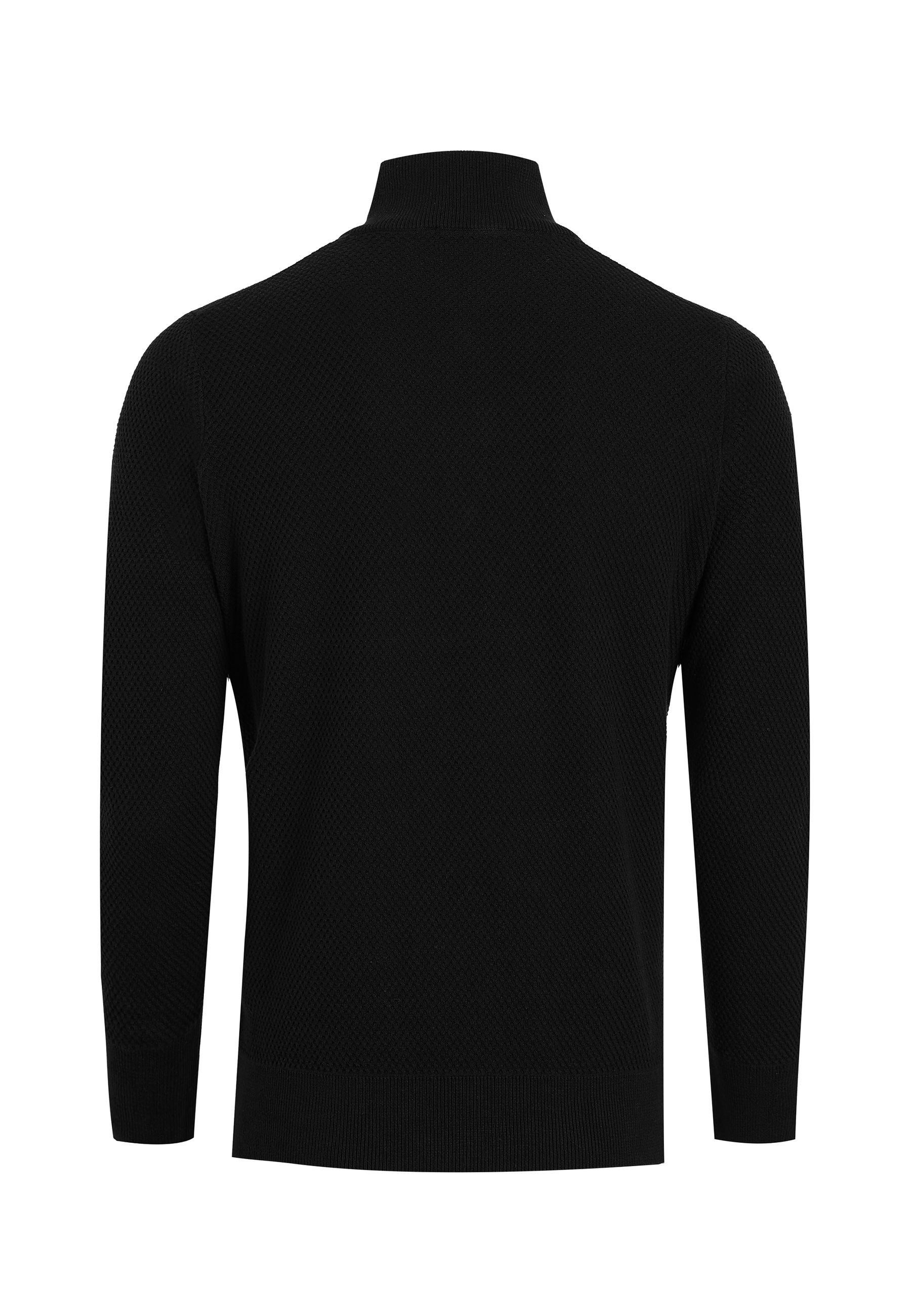 Felix Hardy Stehkragenpullover »Pullover mit halbem Reißverschluss«