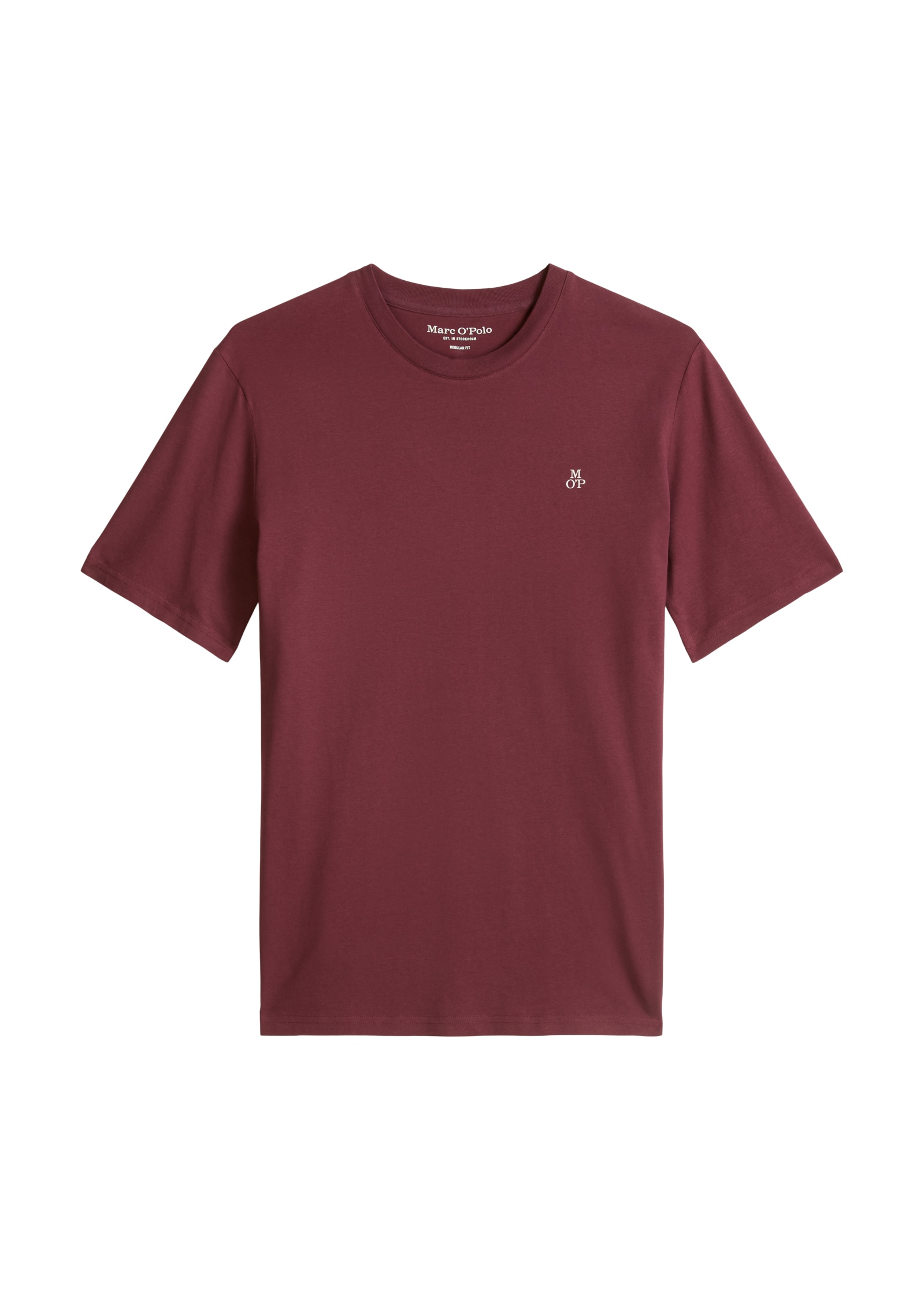Marc O'Polo T-Shirt Logo-T-Shirt aus Bio-Baumwolle