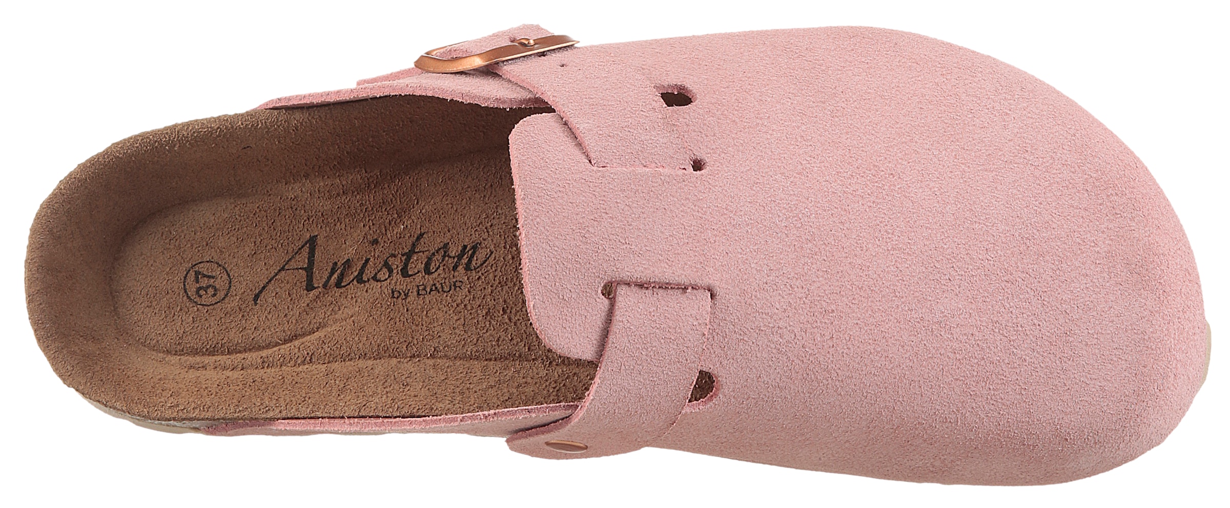 Aniston SHOES Clog, Hausschuh, Sommerschuh, mit ergonomischem Fußbett - NEUE KOLLEKTION
