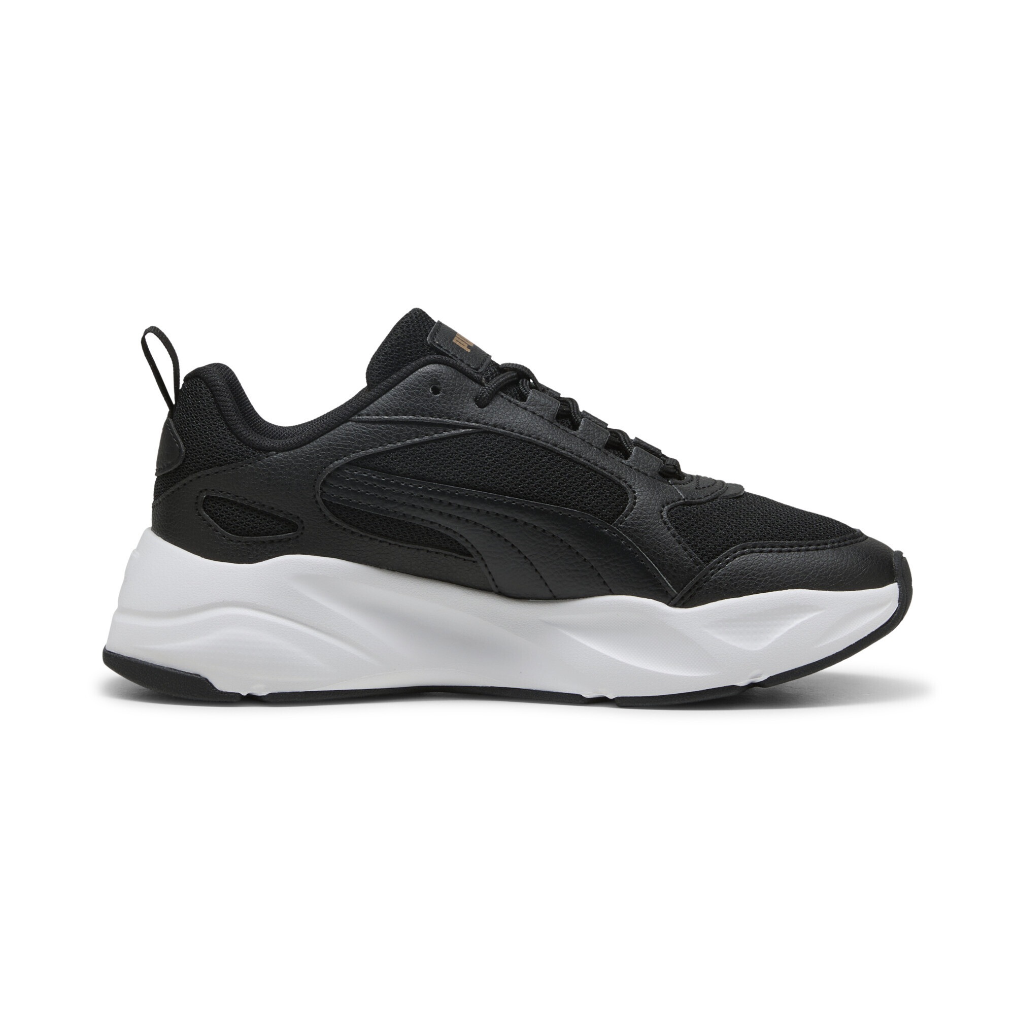 Puma Cassia 2.0 Sneakers Women's Black Gold White 36 5