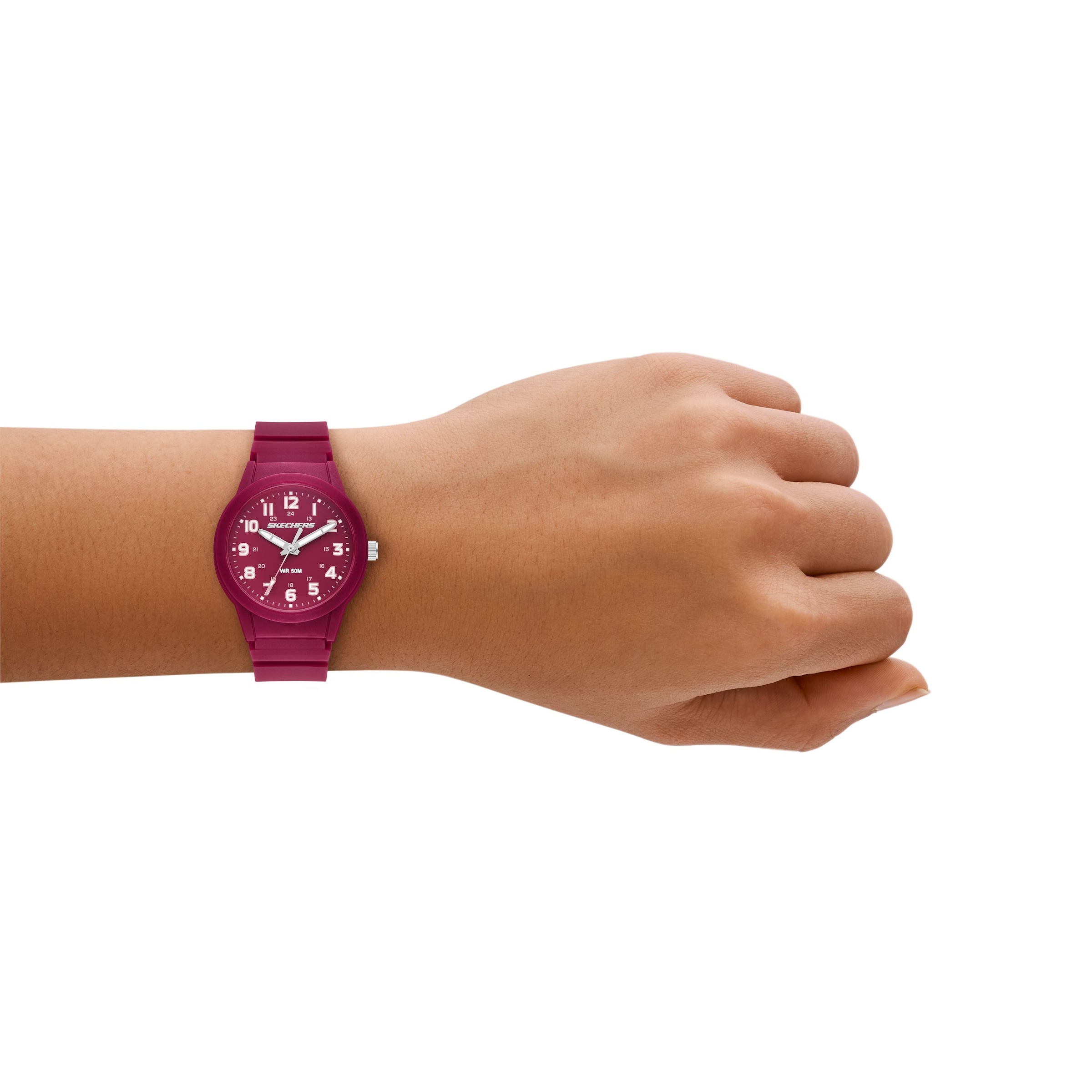 Skechers Quarzuhr »Basic Easy Read« Armbanduhr, Silikonarmband, analog