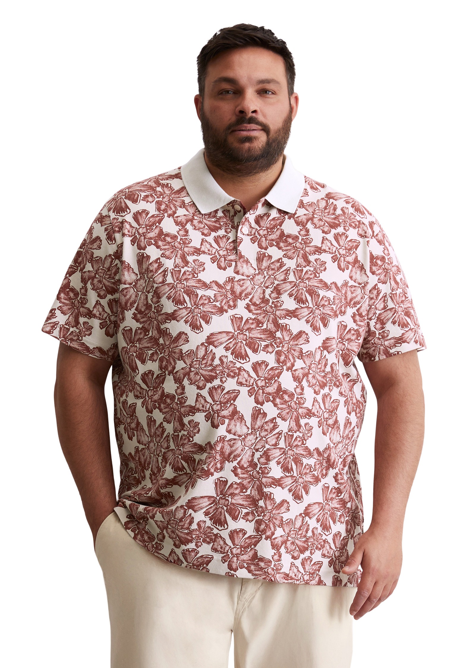 Marc OPolo Poloshirt "aus Bio-Baumwoll-Mix" günstig online kaufen