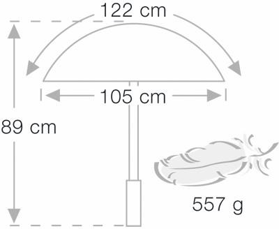 EuroSCHIRM® Stockregenschirm schwarz« kaufen | BAUR »Metropolitan®