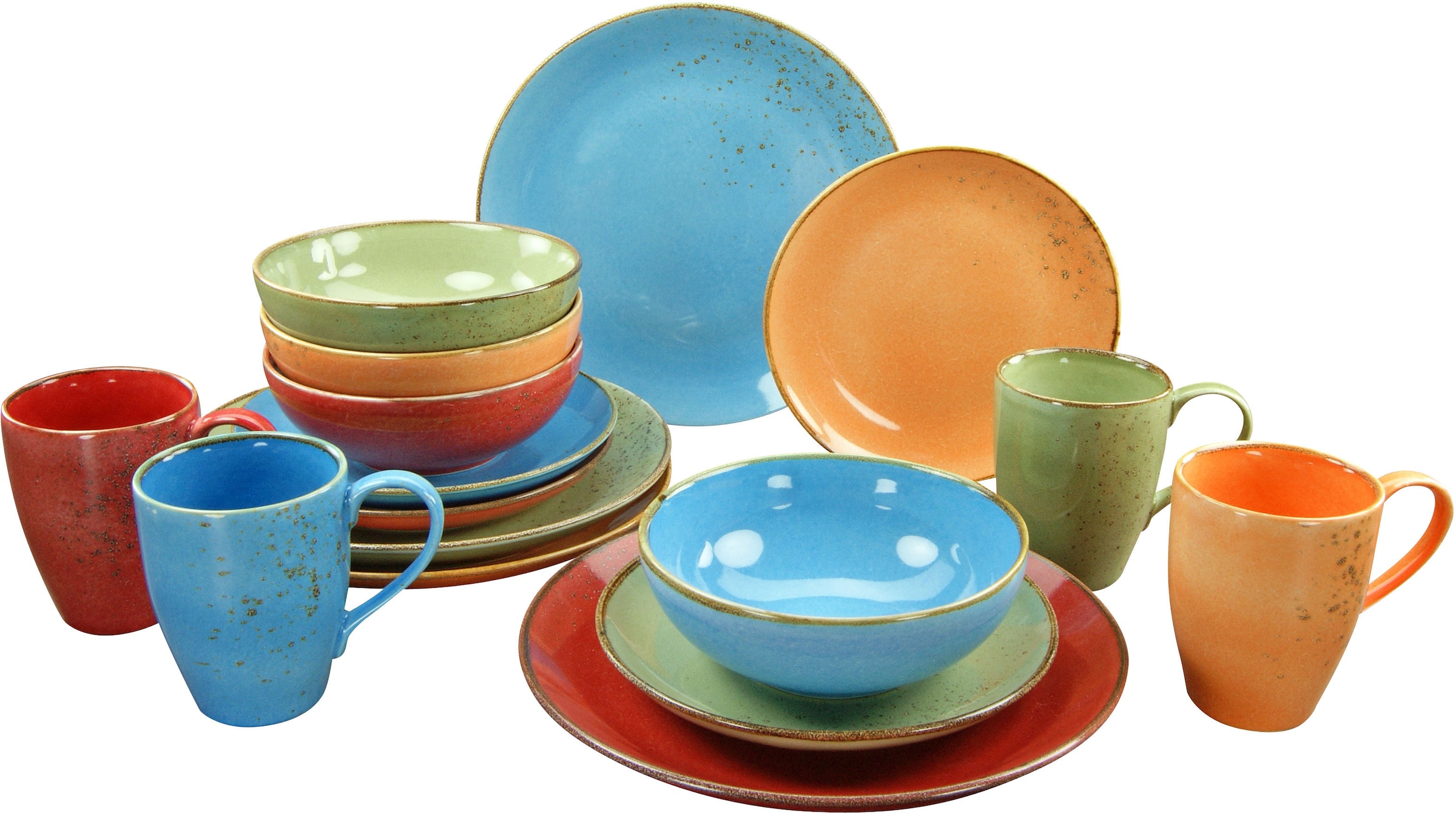 CreaTable Kombiservice »Geschirr-Set NATURE COLL...
