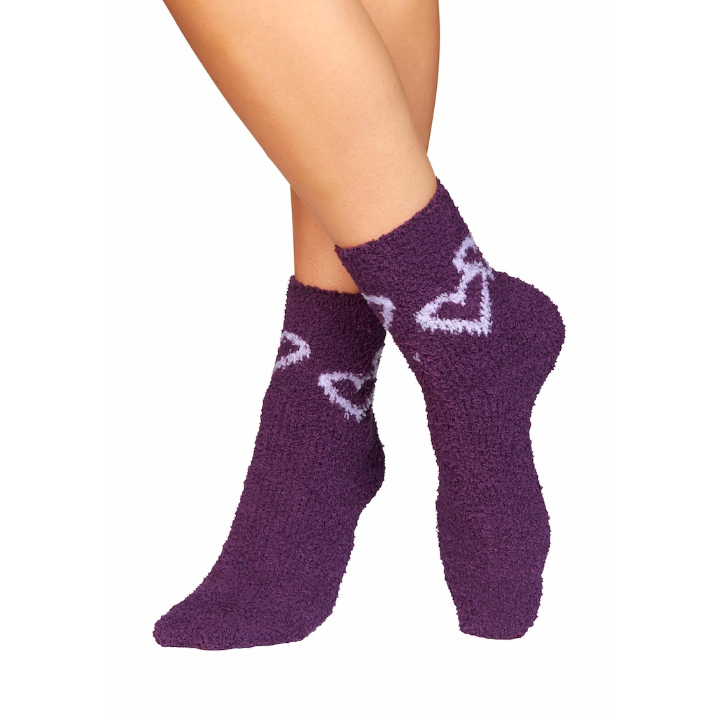 Lavana Kuschelsocken, (Set, 5 Paar)