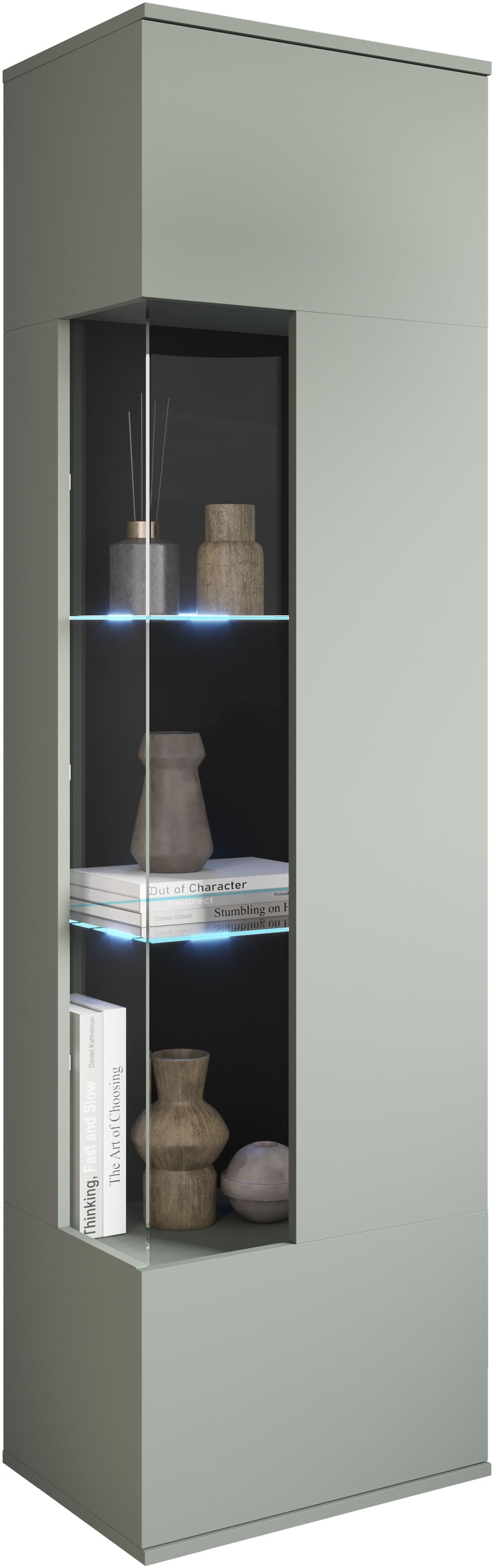 INOSIGN Vitrine »Kenia, stehend und hängend«, (1 St.), Vitrineschrank mit Glastüren 160 cm Höhe