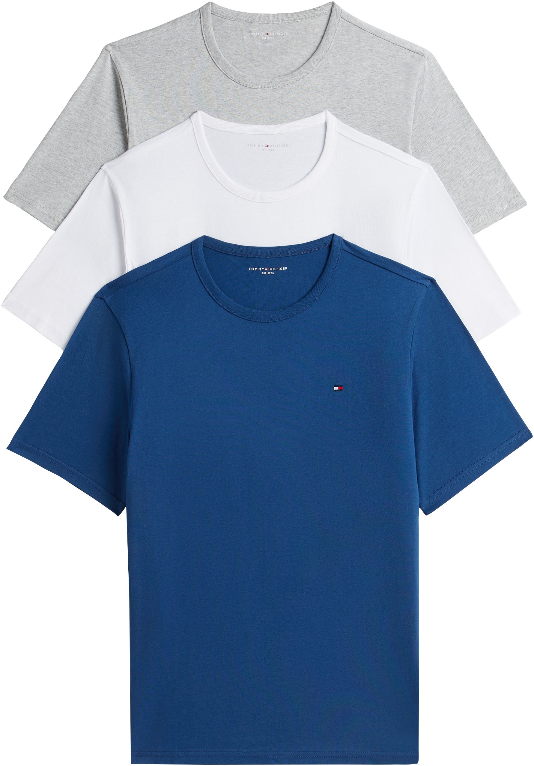 Tommy Hilfiger Underwear T-Shirt 3 3er Pack - Regular fit mit Rundhalsausschnitt