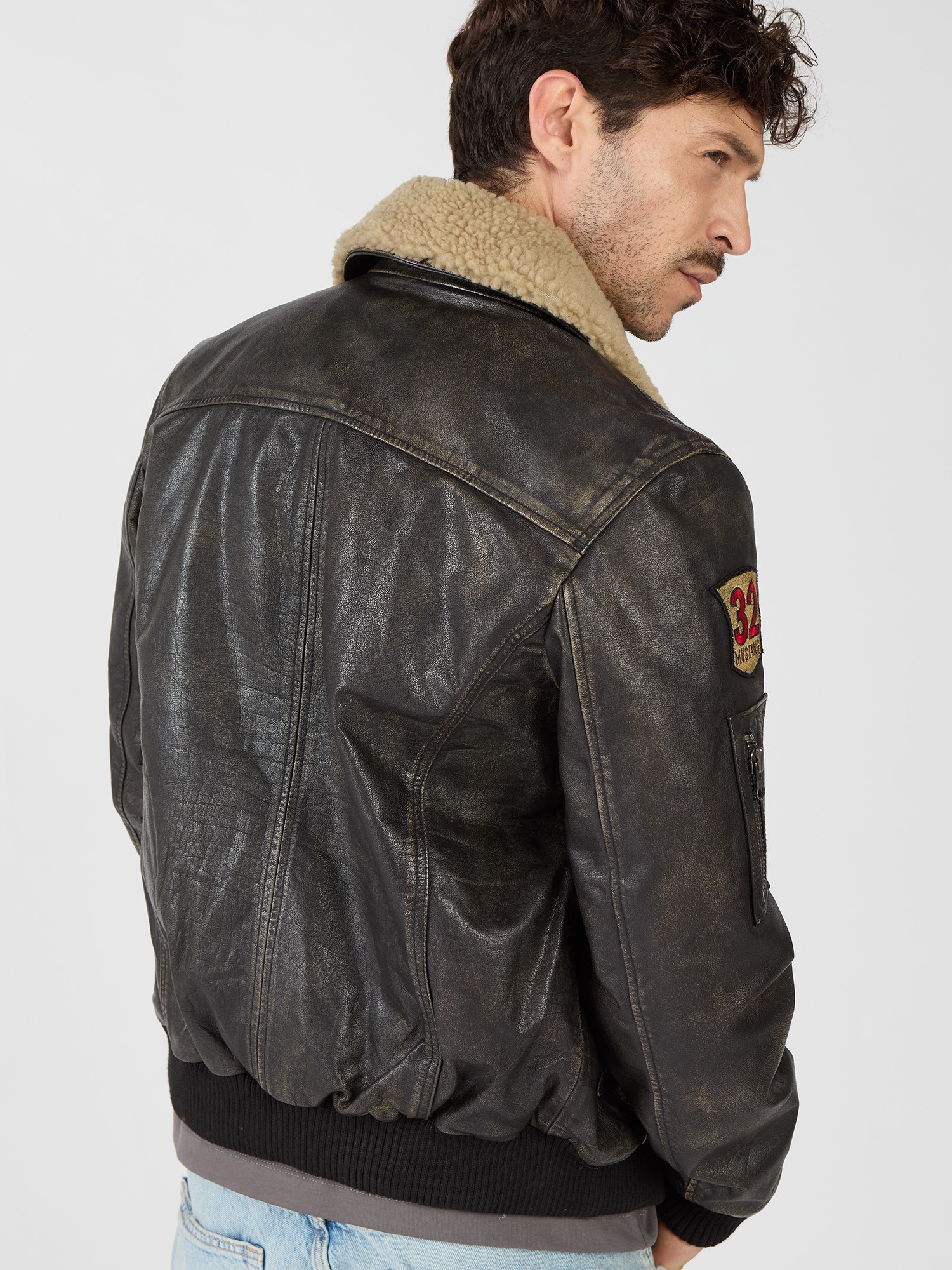 MUSTANG Lederjacke »Karlstad«