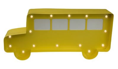 MARQUEE LIGHTS LED Dekolicht »Schulbus«, LED-Modul, 1 St., Warmweiß, Wandlampe,... kaufen