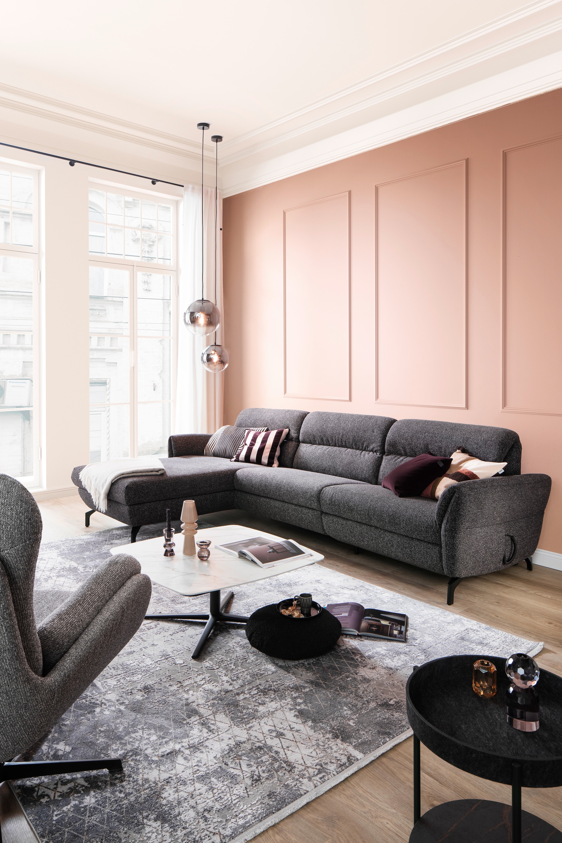 SCHÖNER WOHNEN-Kollektion Teppich »Vision 212« rechteckig 7 mm Höhe Viskoseteppich mit Glanz, Wohnzimmer