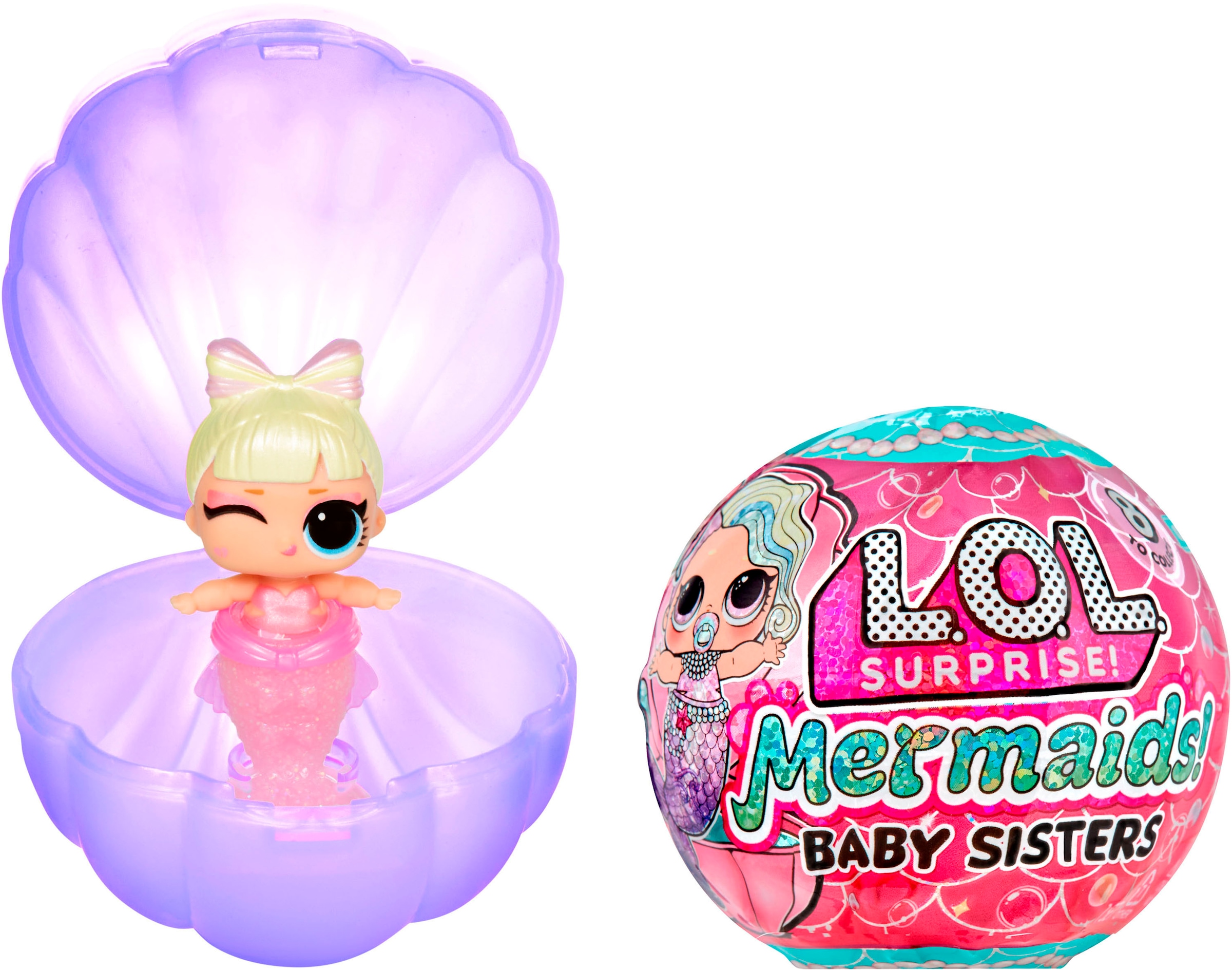 Anziehpuppe »L.O.L. Surprise Mermaids! Baby Sisters«, sortierte Lieferung