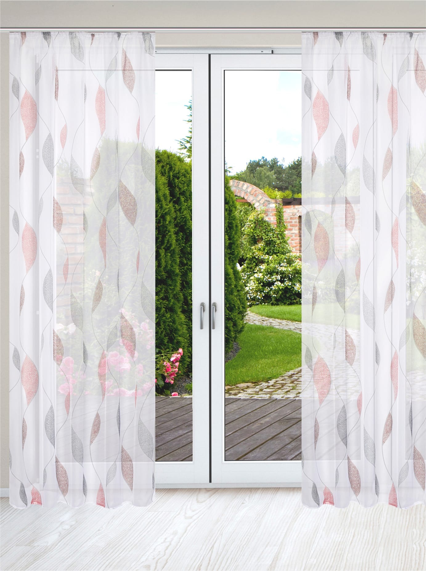 heine home Gardine Kräuselband 1 Stk. tlg. günstig online kaufen
