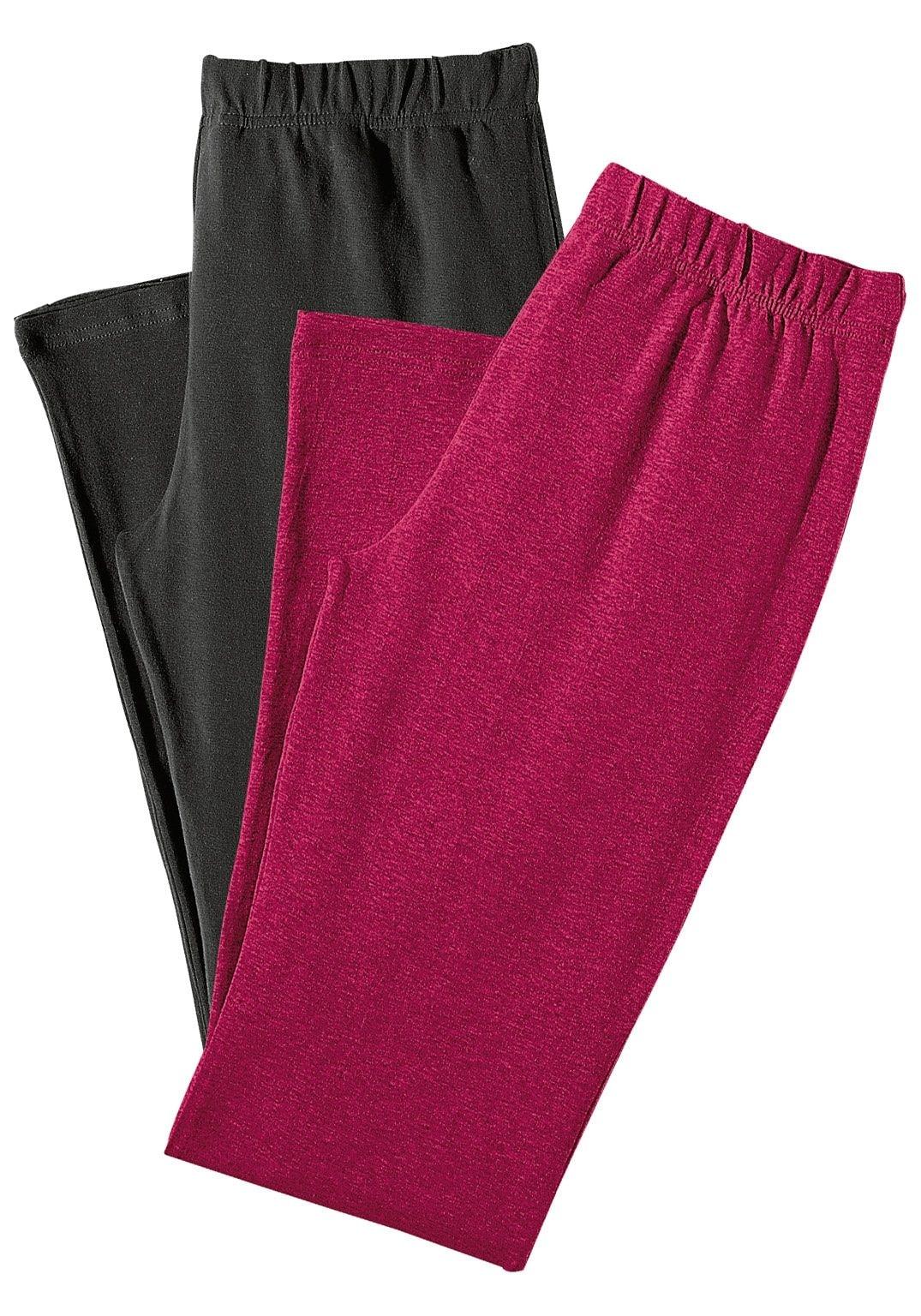 Vivance active Jazzpants, (2er-Pack), mit leicht ausgestelltem Bein, Loungewear