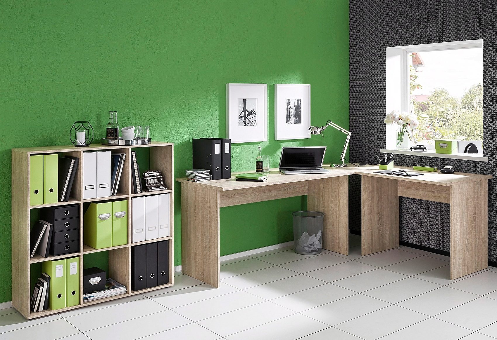 FMD Eckschreibtisch "Till", Winkel Schreibtisch, Bürotisch, beidseitig mont günstig online kaufen