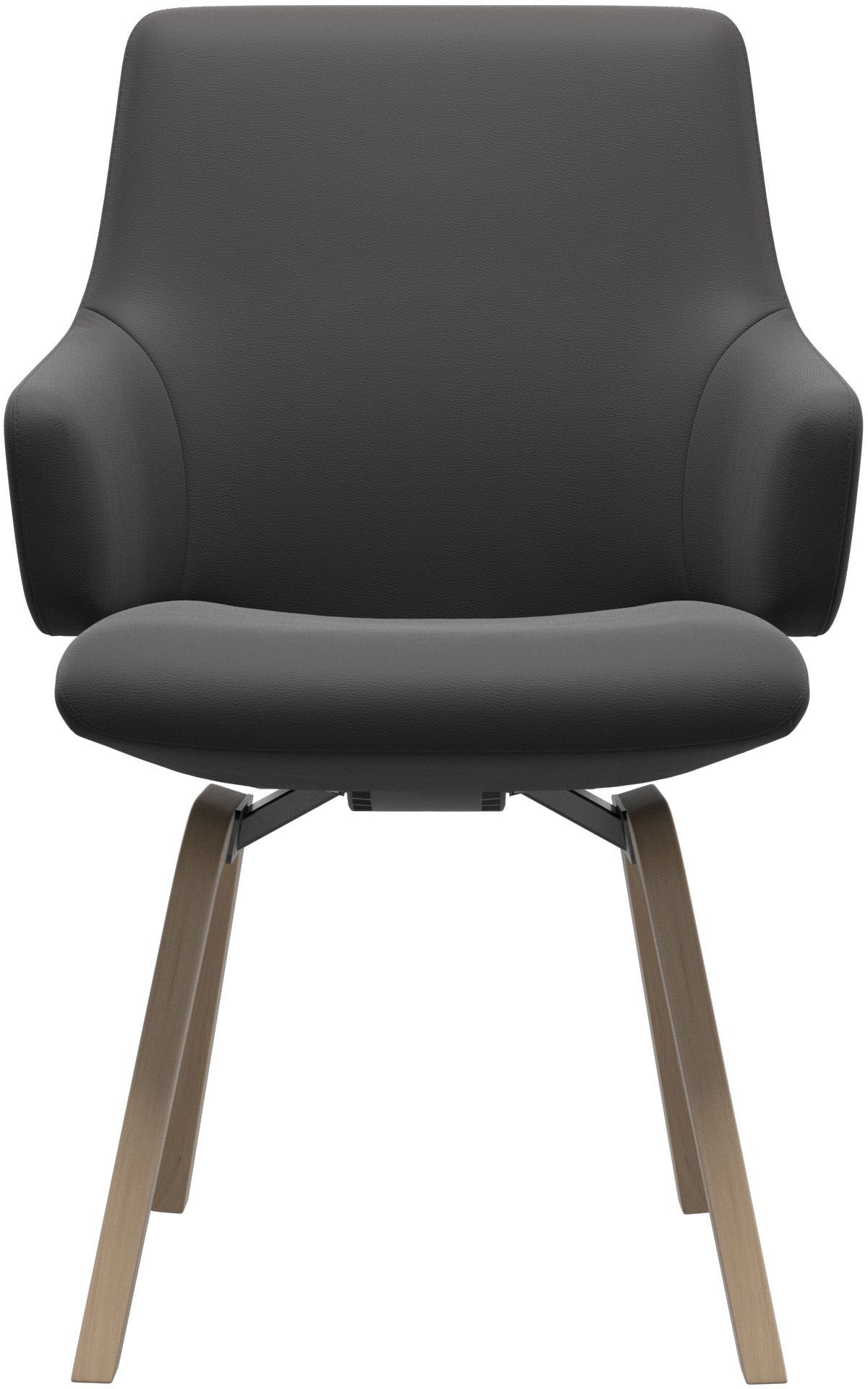 Stressless® Polsterstuhl »Laurel«, Leder PALOMA, Low Back mit Armlehne, Größe L, mit schräggestellten Beinen in Walnuss