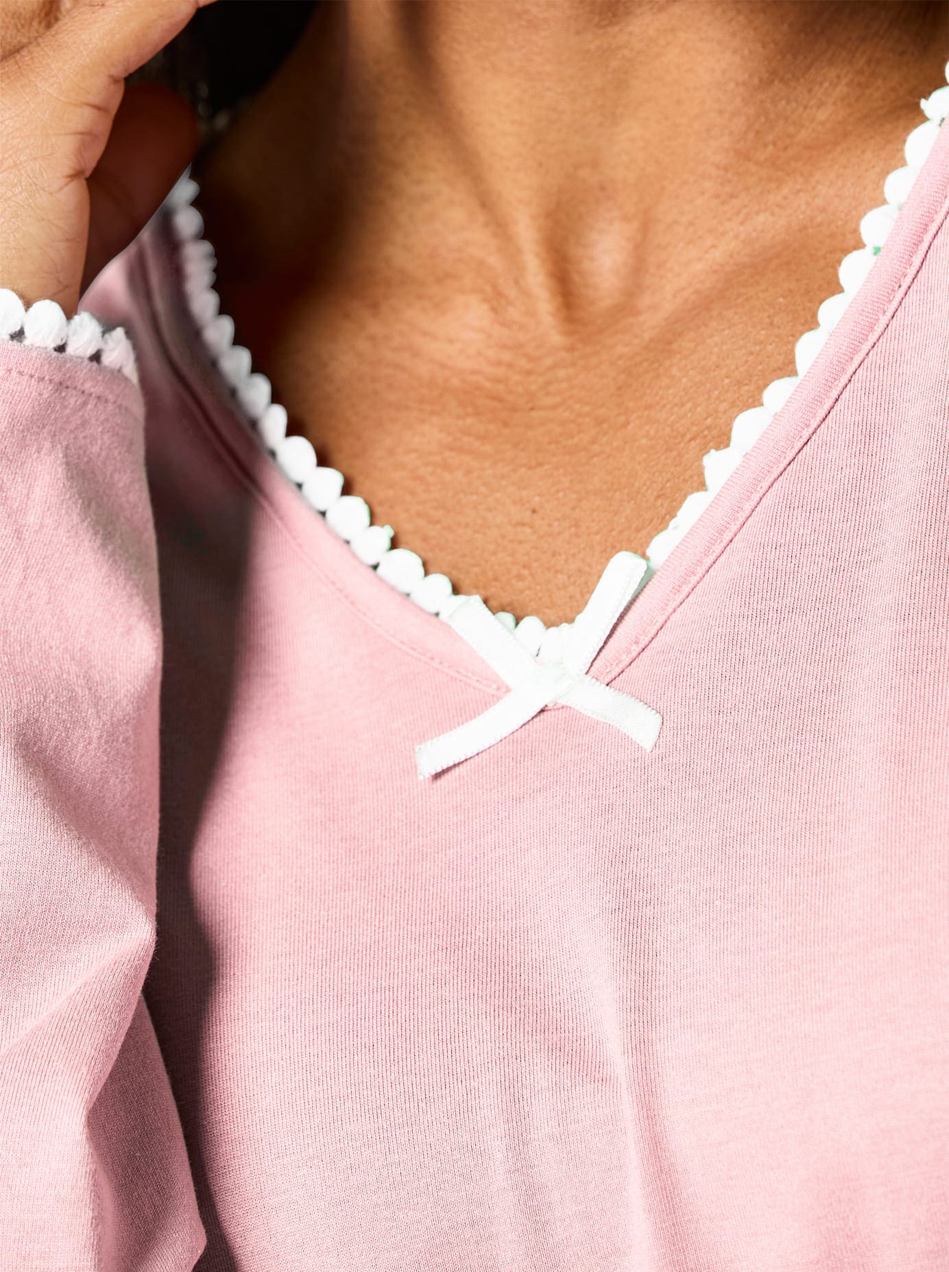 wäschepur Pyjamaoberteil »Schlafanzug-Shirt« 1