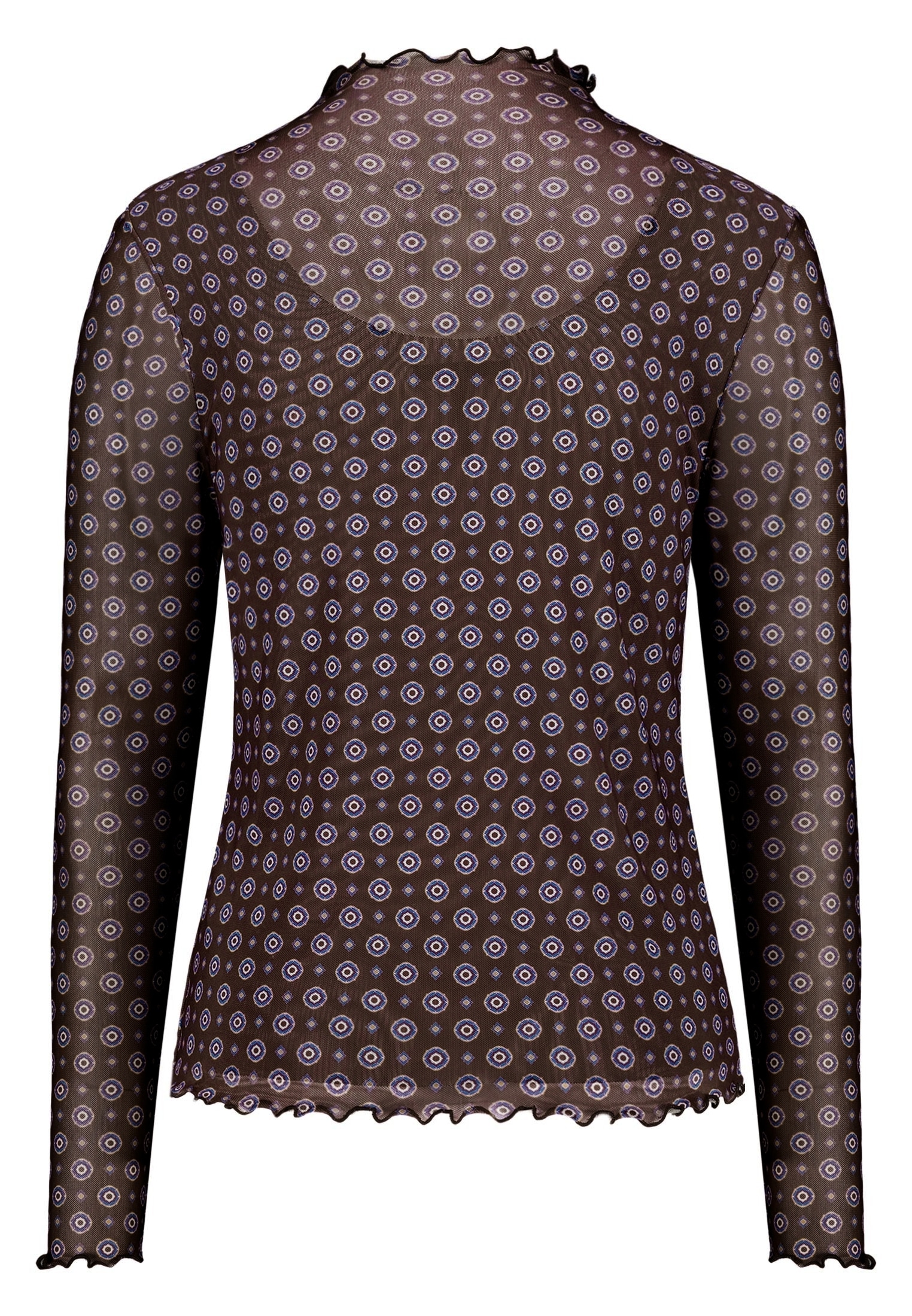 Zero Kurzarmshirt »Damen mit Muster« 1 Material