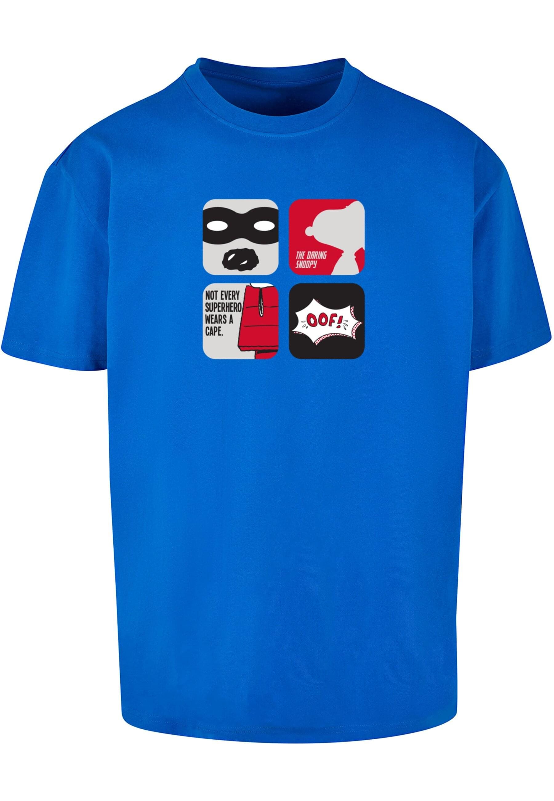 Merchcode T-Shirt »Merchcode Herren Ladies Peanuts - Superhero Heavy Oversize Tee«, (1 tlg.)