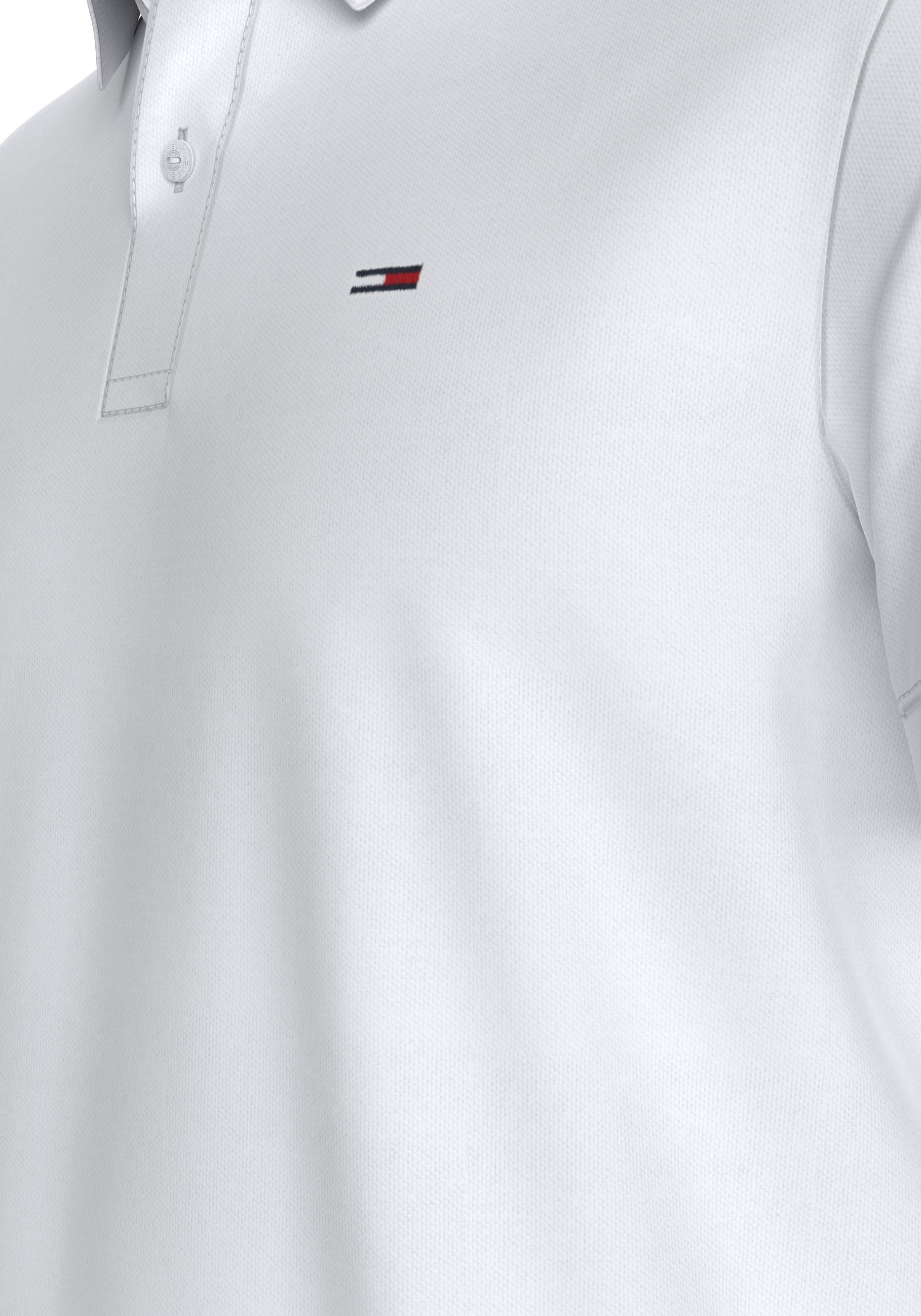 Tommy Jeans Plus Poloshirt »TJM SLIM PLACKET POLO EXT« Große Größen mit Logostickerei