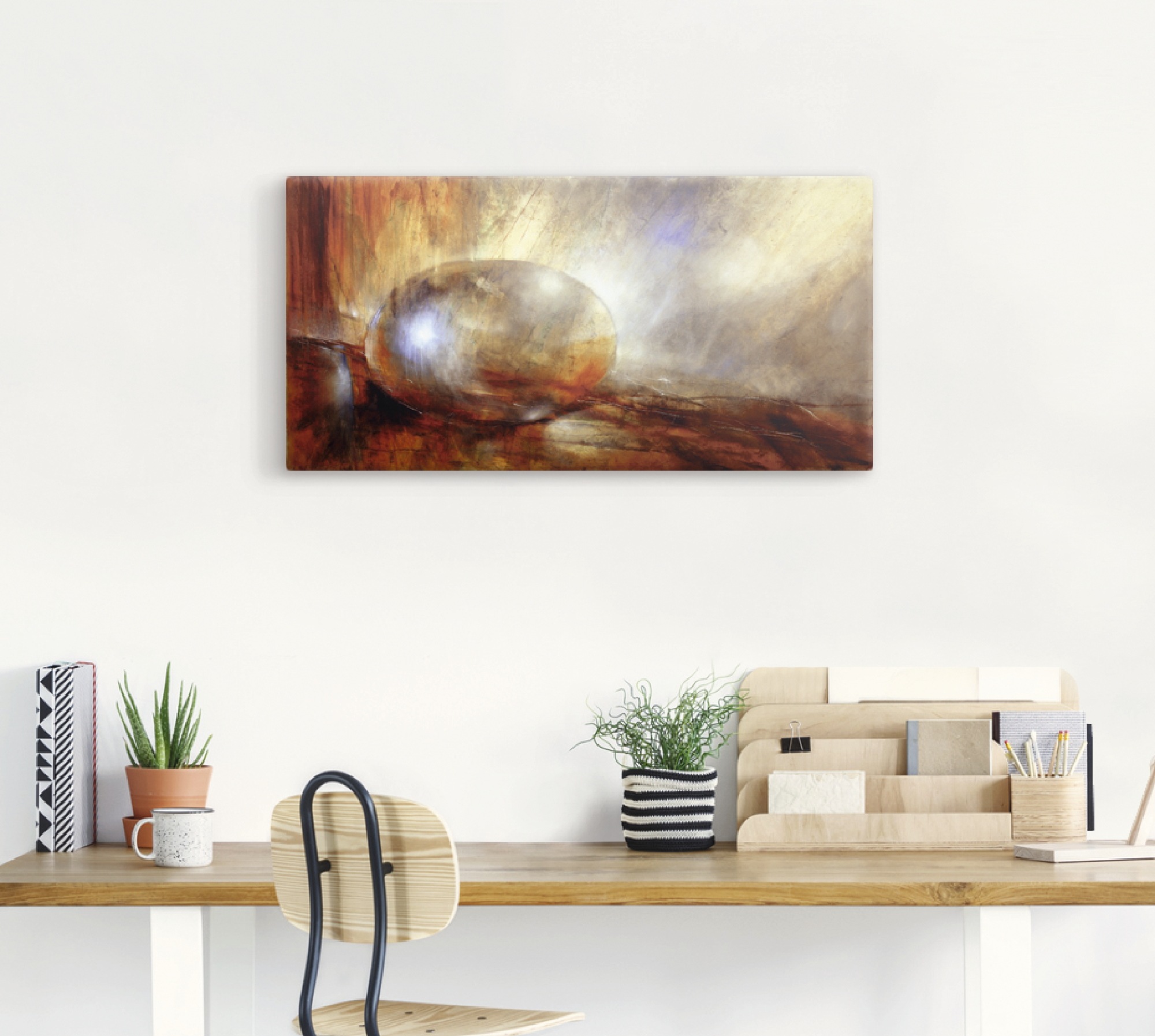 Artland Wandbild "Brainstorming" Muster 1 Stk. tlg. als Leinwandbild, Poste günstig online kaufen