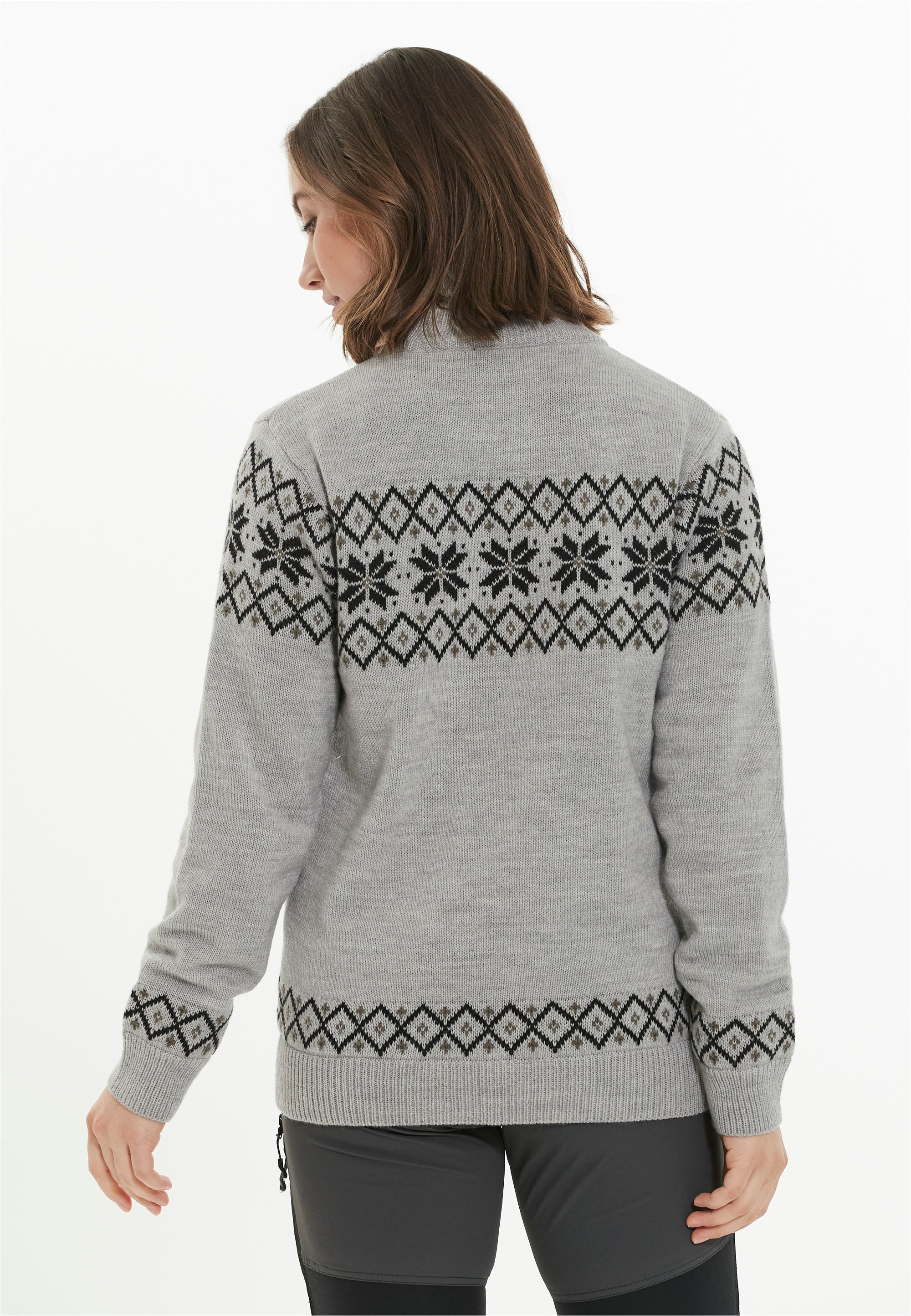 WHISTLER Strickpullover »Payton«, mit elegantem Norweger-Muster