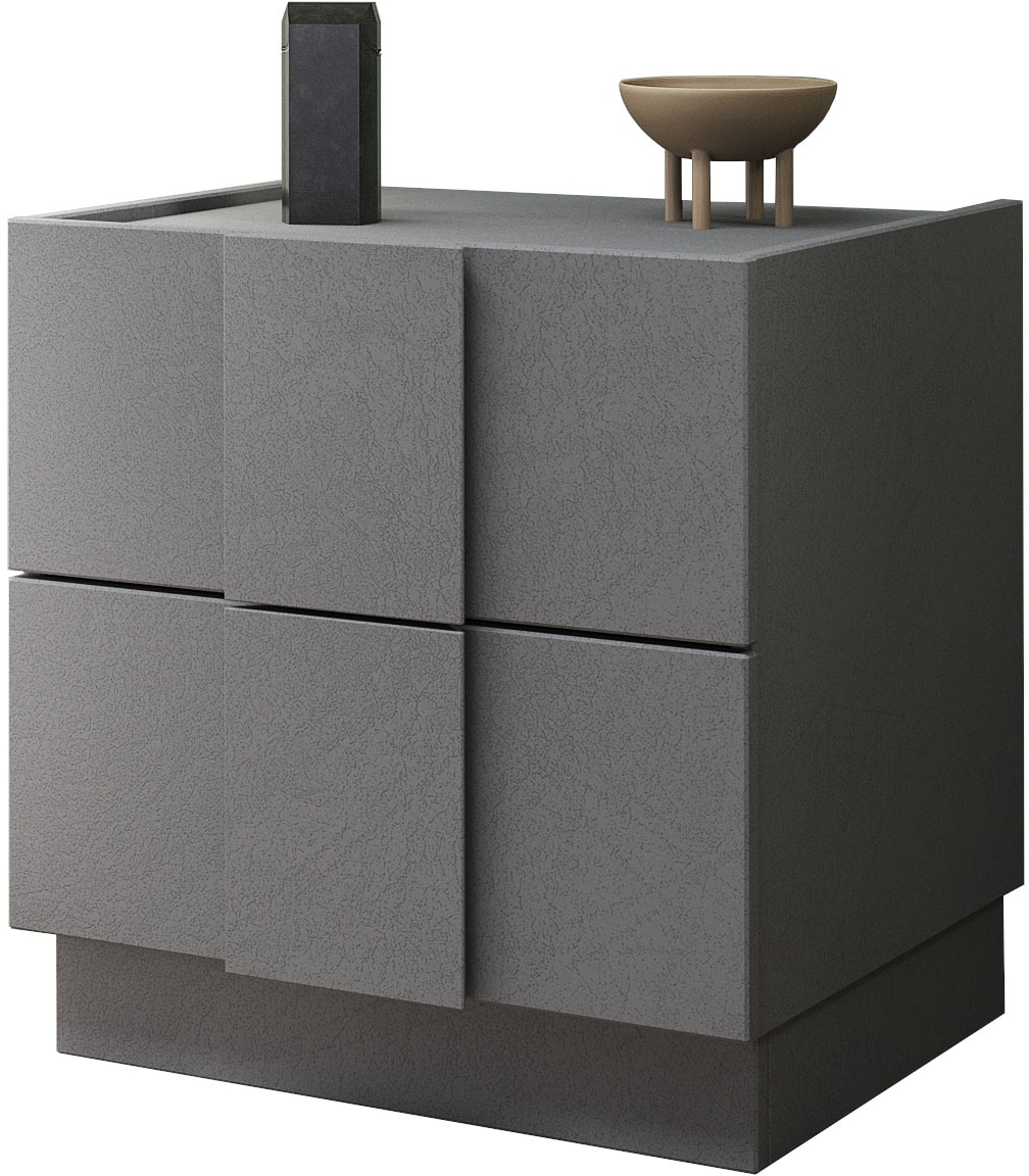 INOSIGN Nachtschrank "Jupiter, Nachtkommode (1-St), Nachttisch, Nachtkonsol günstig online kaufen