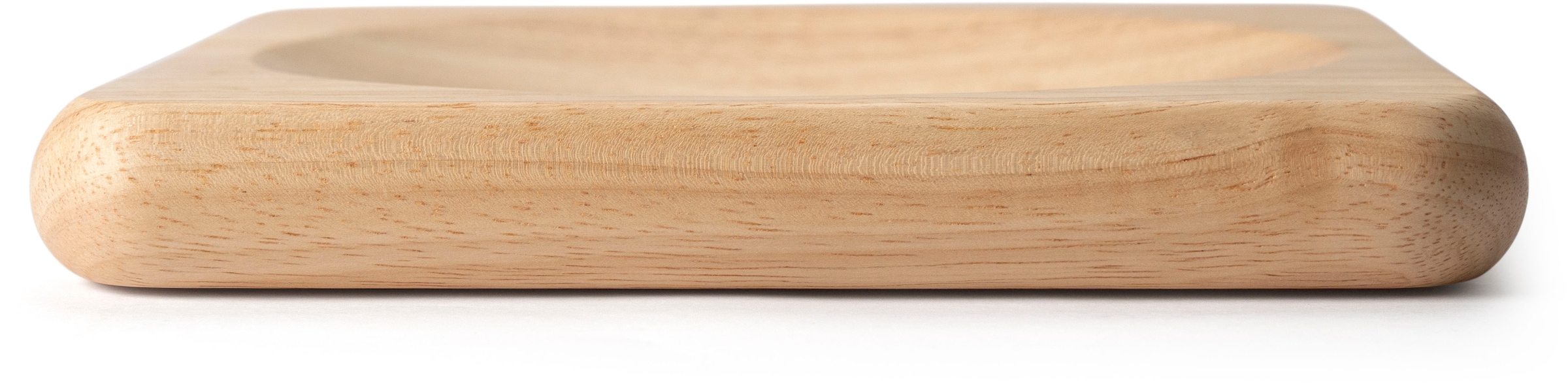 Continenta Schneidebrett »Wiegemesserbrett inkl. Messer« Gummibaumholz, 22,5x22,5x2,8 cm