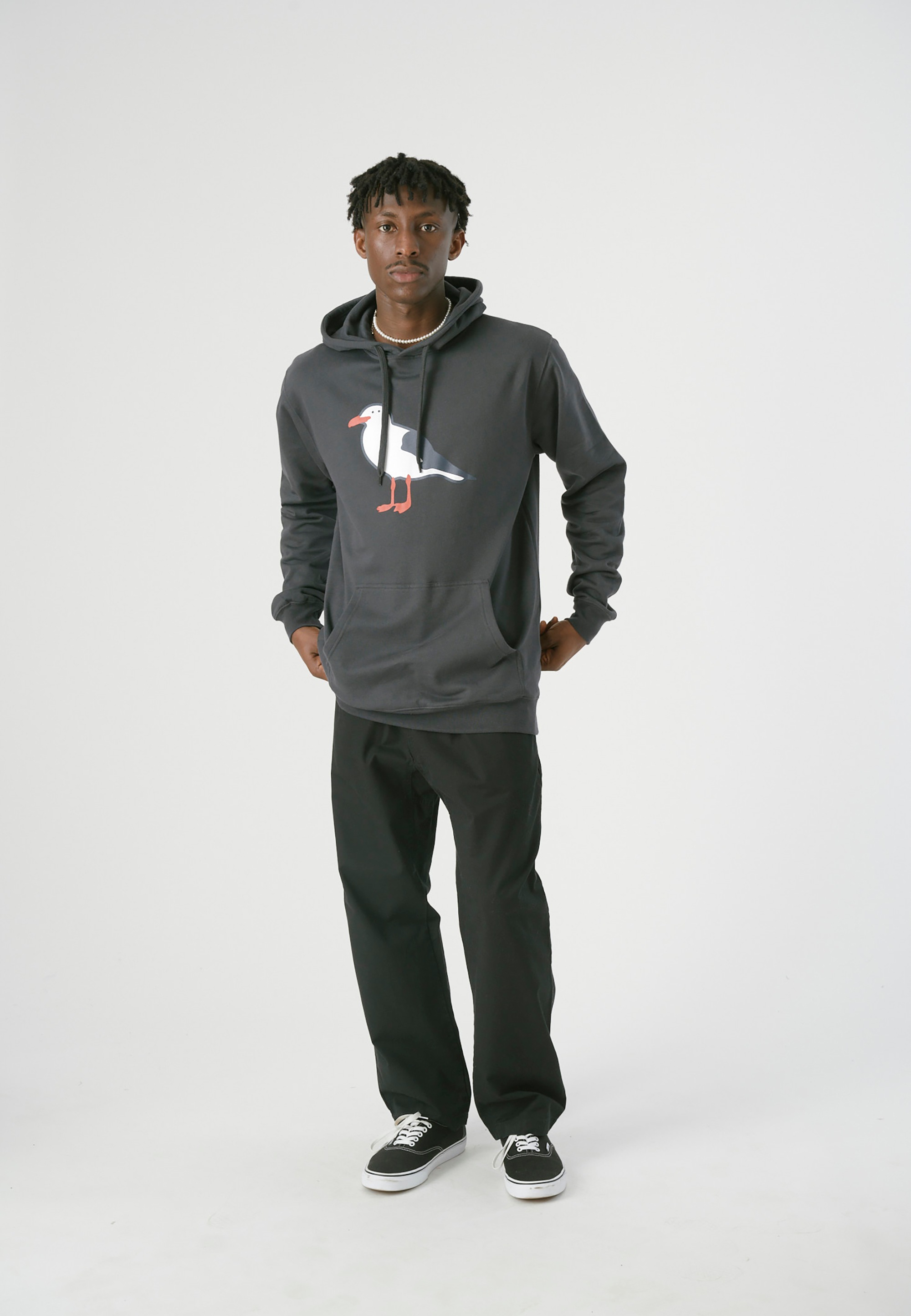 Cleptomanicx Kapuzensweatshirt »OG Gull«, mit trendigem Frontprint