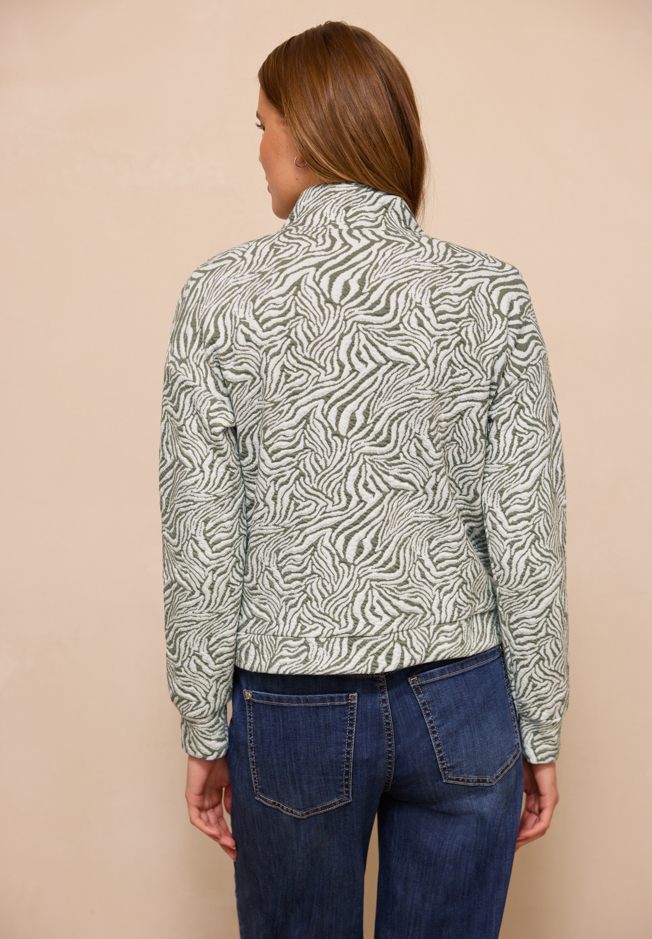 STREET ONE STUDIO Cardigan mit Stehkragen günstig online kaufen