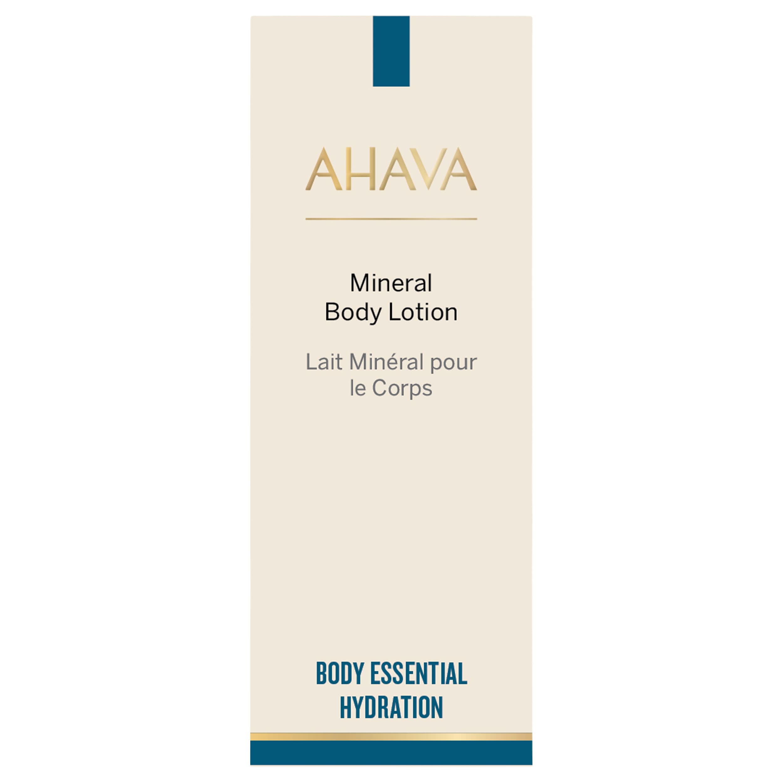 AHAVA Bodylotion "MINERAL BODY LOTION" mit patentiertem Osmoter™, leichte Textur, schnell einziehend