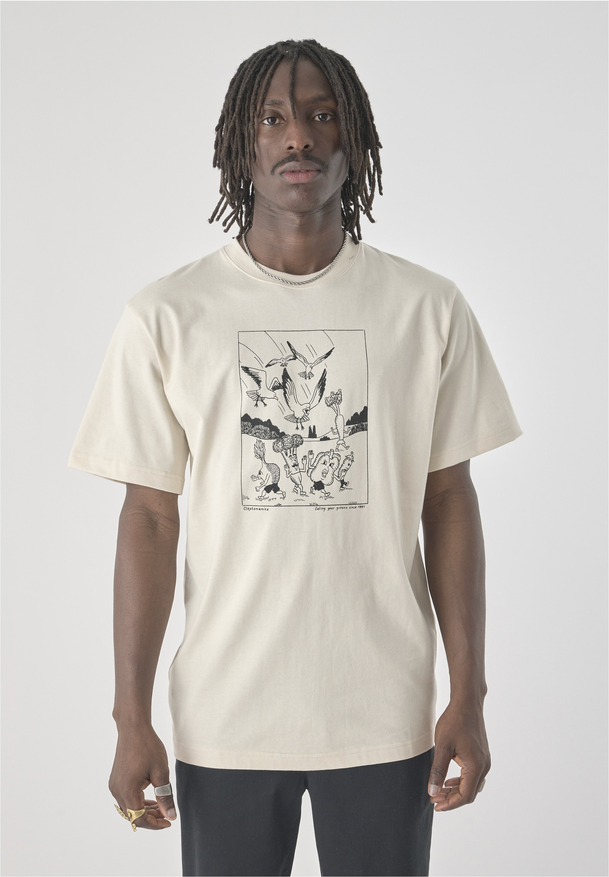 Cleptomanicx T-Shirt "Classic Tee Birds of Prey", mit lockerem Schnitt günstig online kaufen