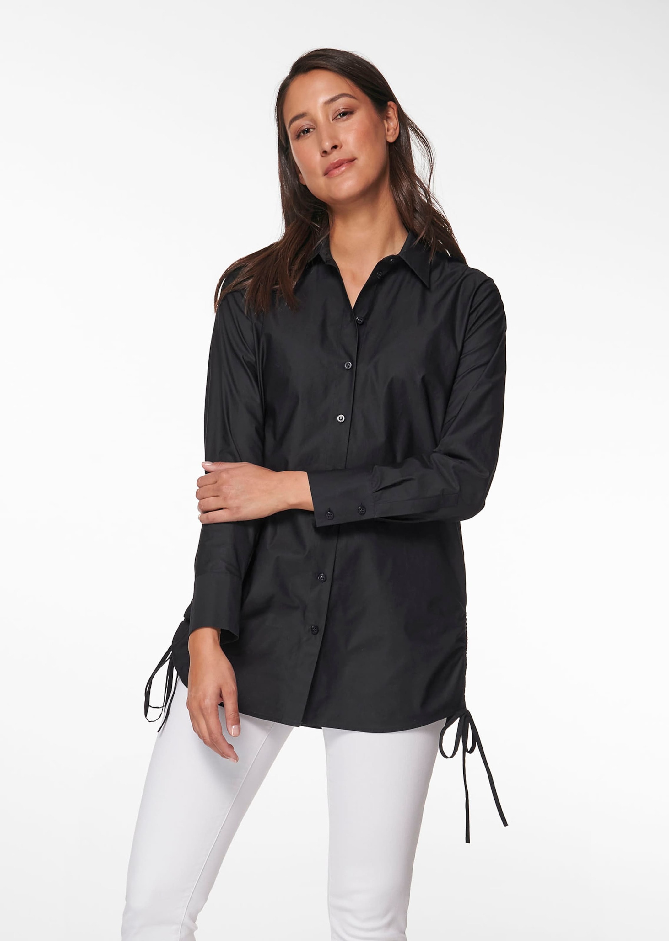 MADELEINE Hemdbluse »Hemd Blusenhemd im Oversized-Style«