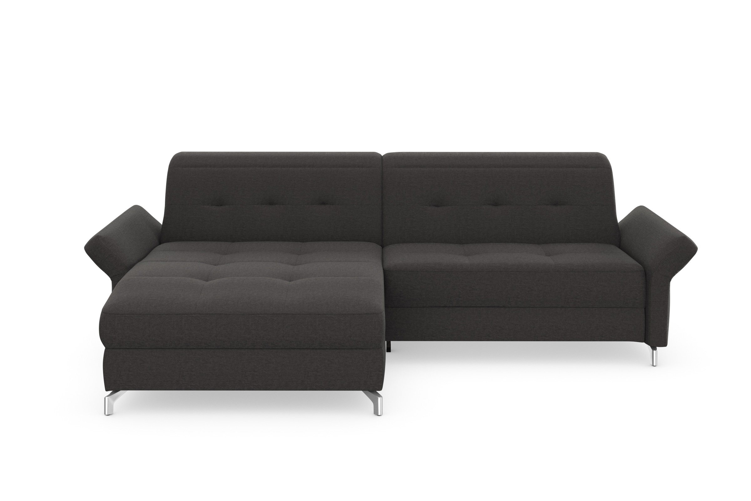 Home affaire Ecksofa "Maredo L-Form" Federkern, wahlweise auch mit Kopfteil günstig online kaufen