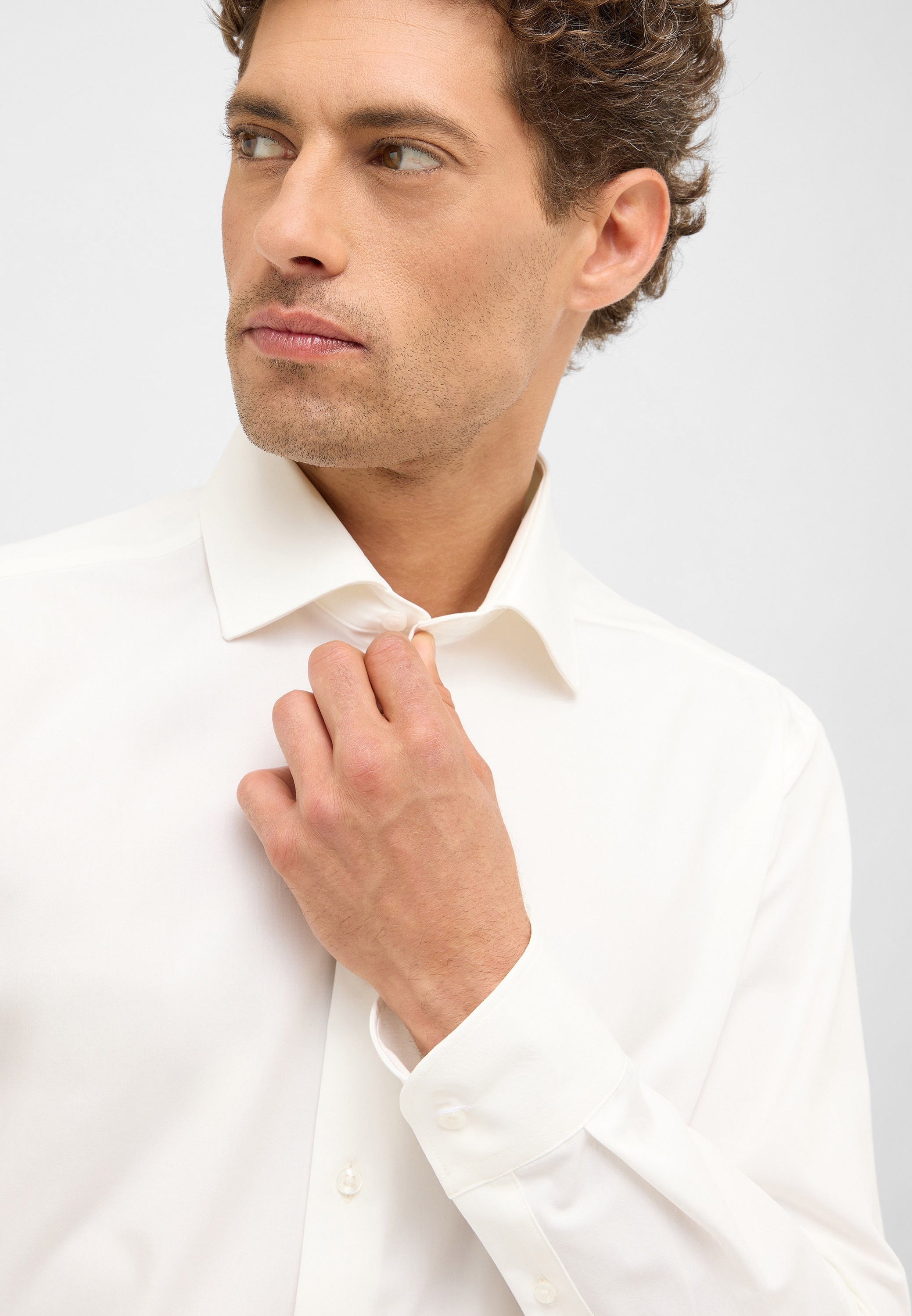 Eterna Langarmhemd »SLIM FIT«, NON IRON (bügelfrei)